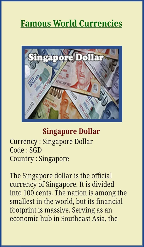 Wealthiest Currencies | Indus Appstore | Screenshot