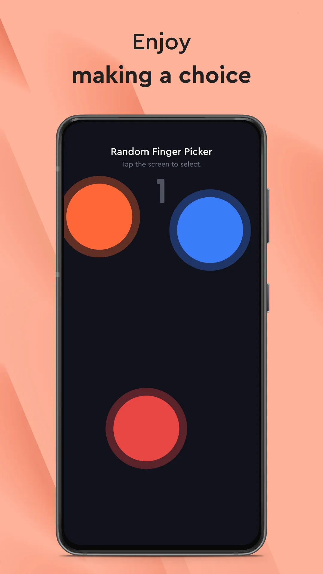 Random Finger Picker Game | Indus Appstore | Screenshot