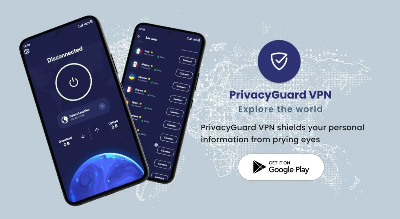 PrivacyGuard VPN: Fast, Secure | Indus Appstore | Screenshot