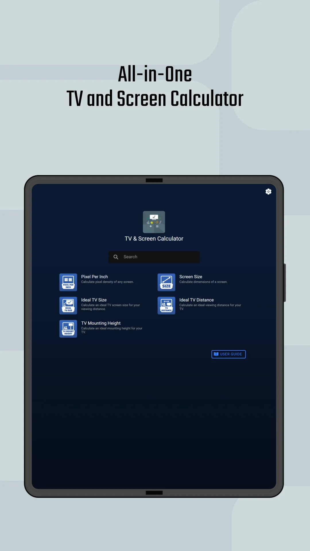 TV & Screen Calculator | Indus Appstore | Screenshot