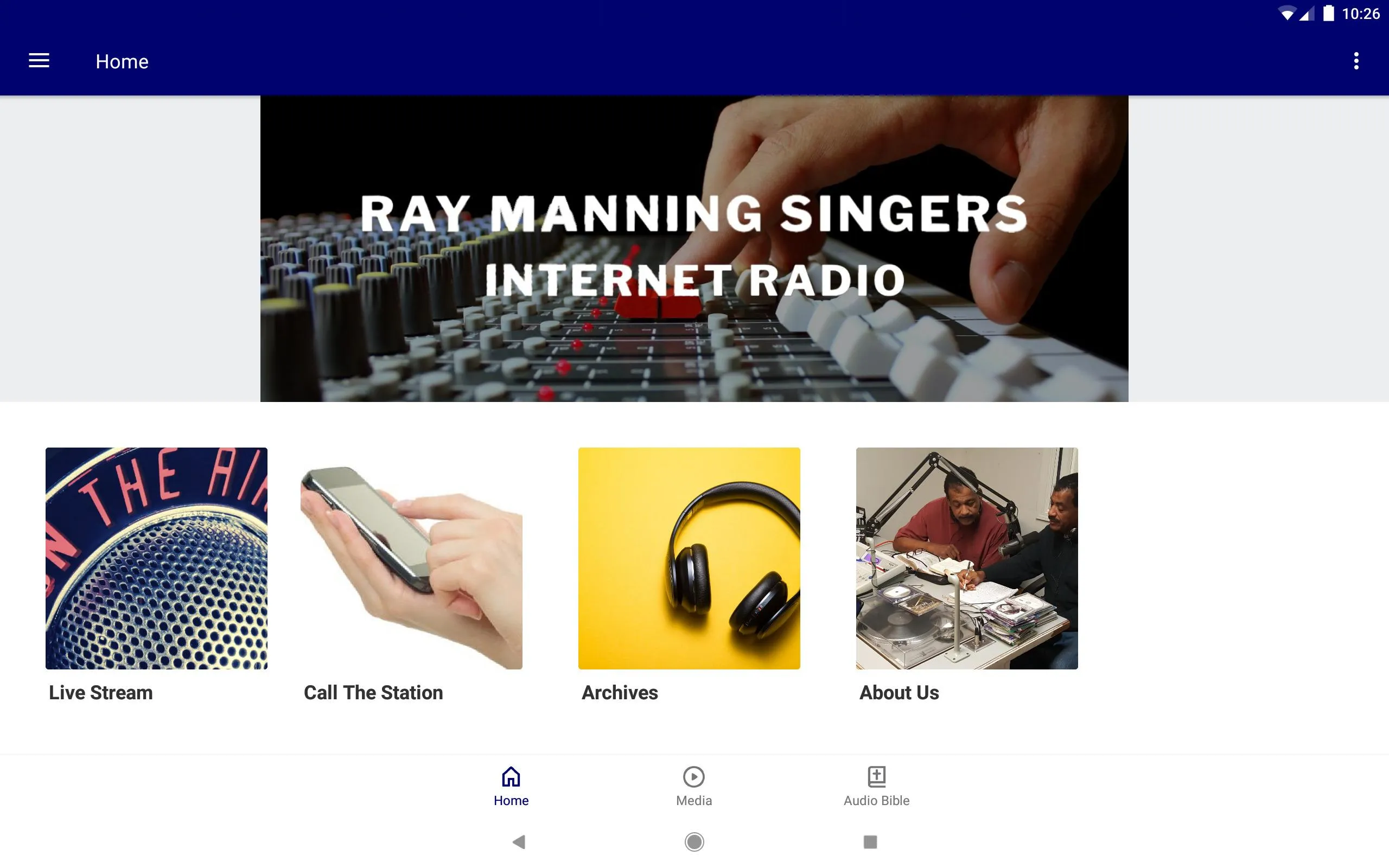 Ray Manning Singers Radio | Indus Appstore | Screenshot