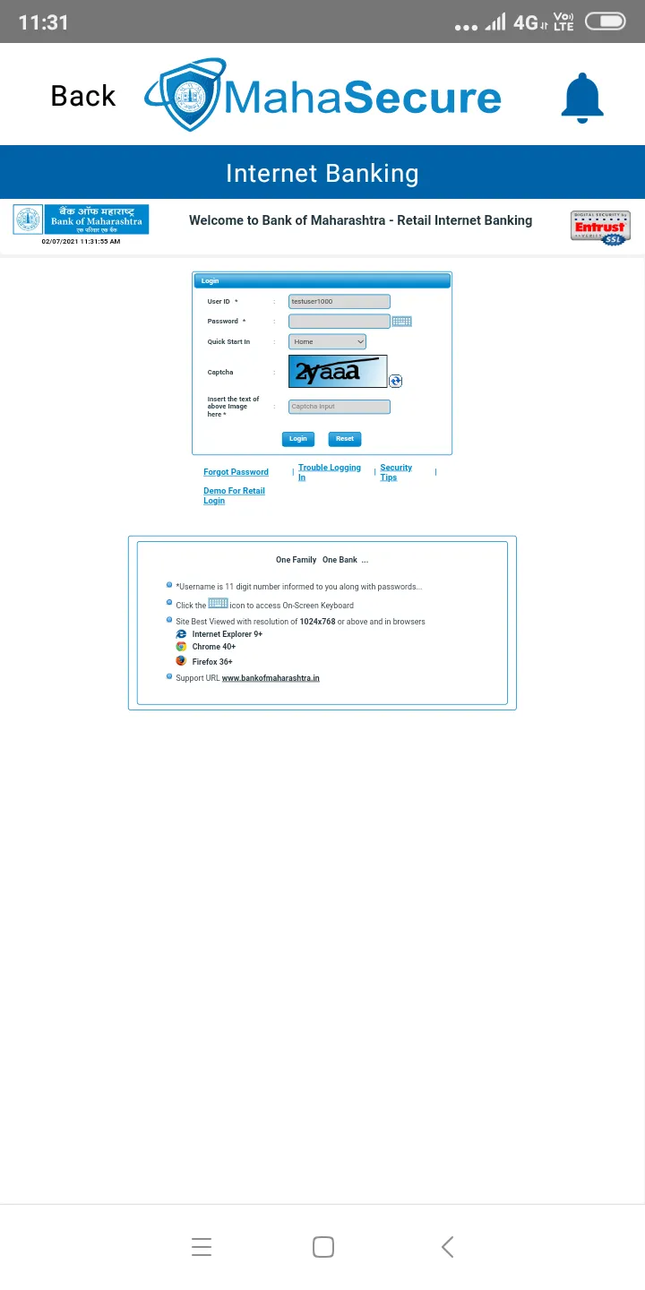 MahaSecure | Indus Appstore | Screenshot