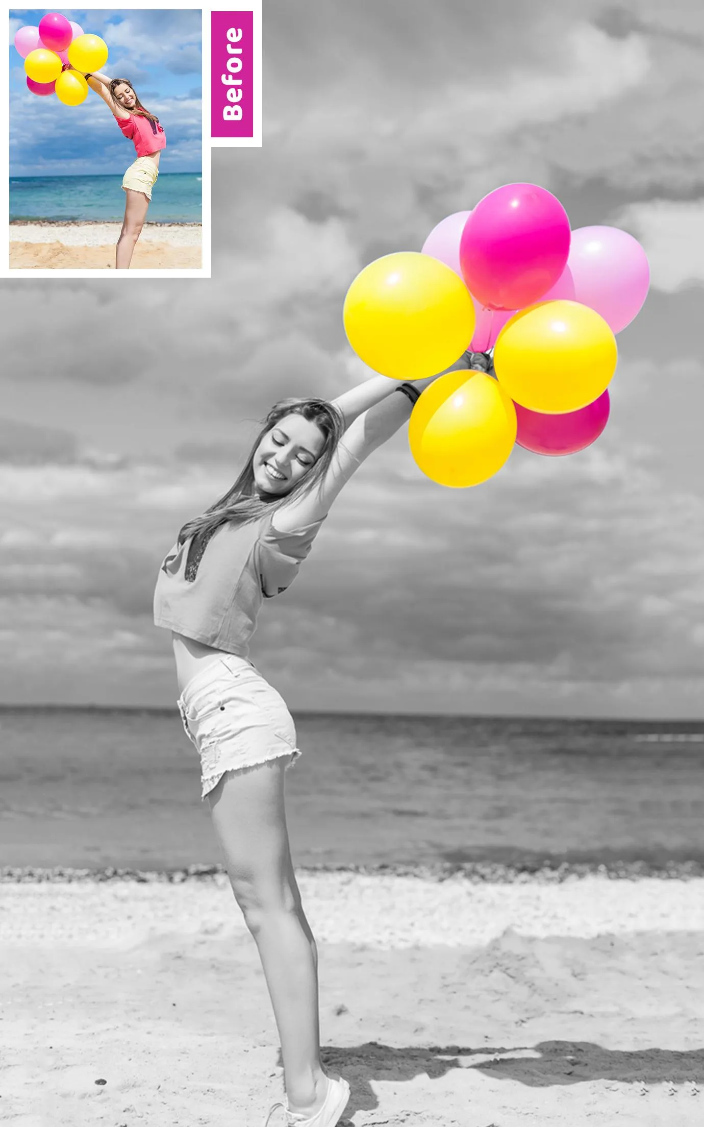 Color Splash Effect Photo Edit | Indus Appstore | Screenshot