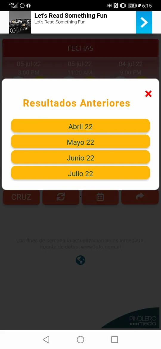 Resultados Loto Nicaragua | Indus Appstore | Screenshot