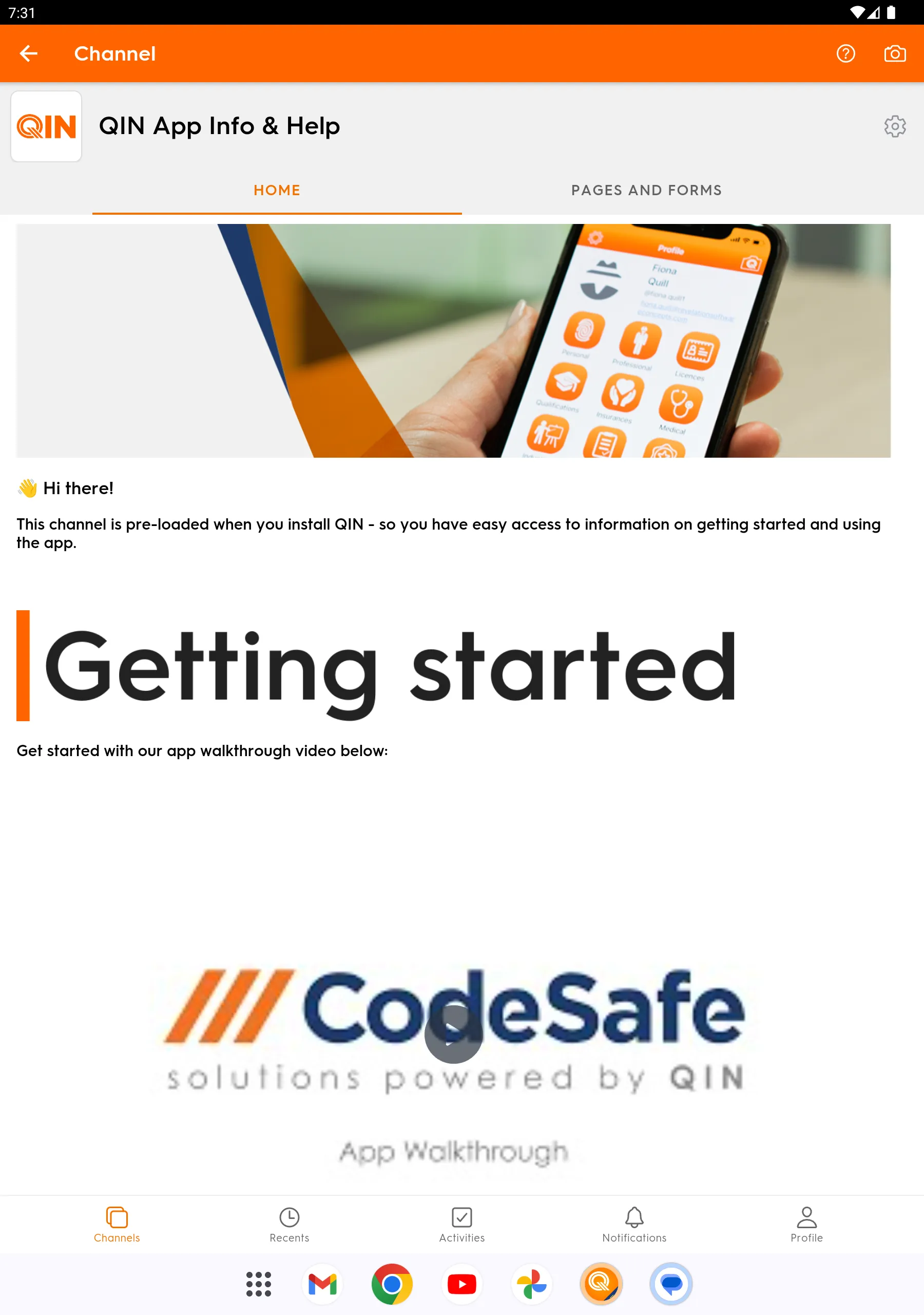 QIN CodeSafe | Indus Appstore | Screenshot