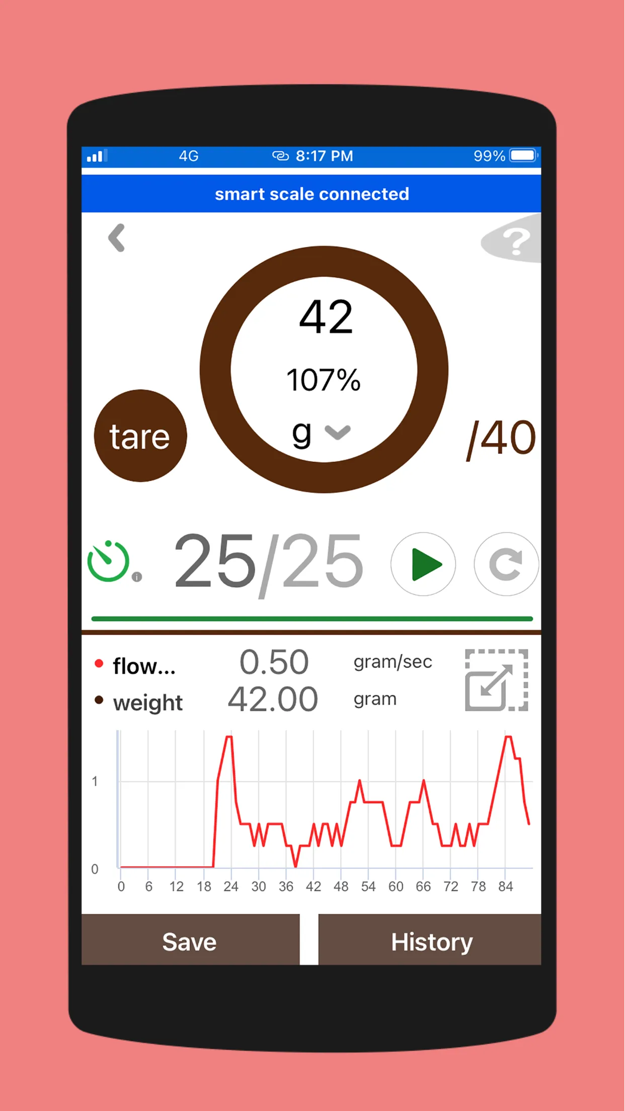 Espresso Scale - SmartCafe | Indus Appstore | Screenshot