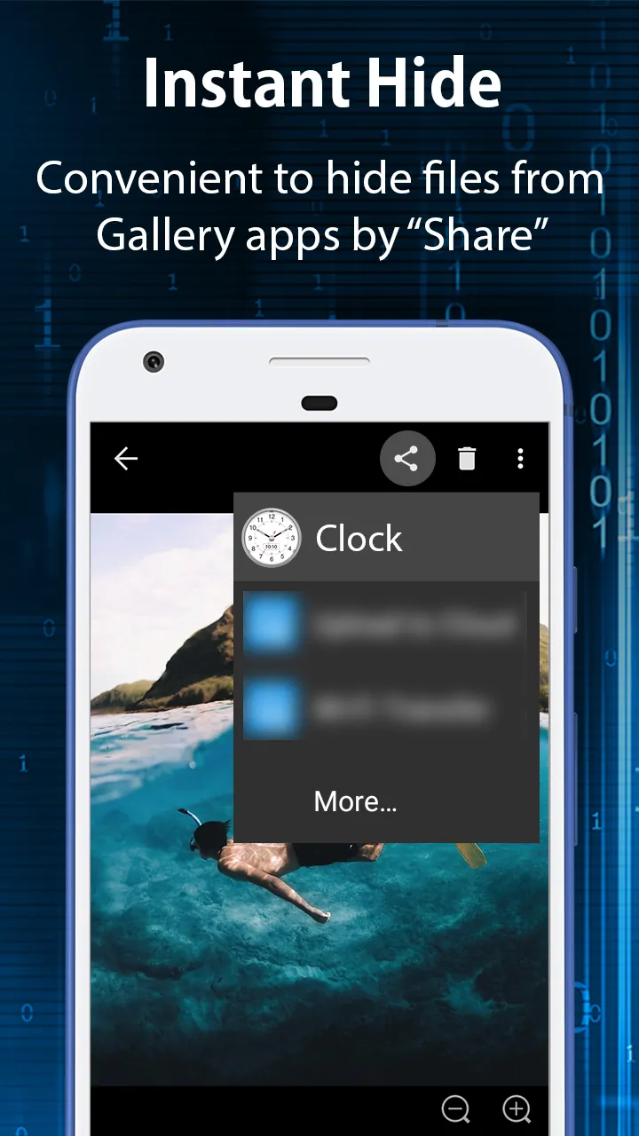 Clock Vault-Hide Photos,Videos | Indus Appstore | Screenshot