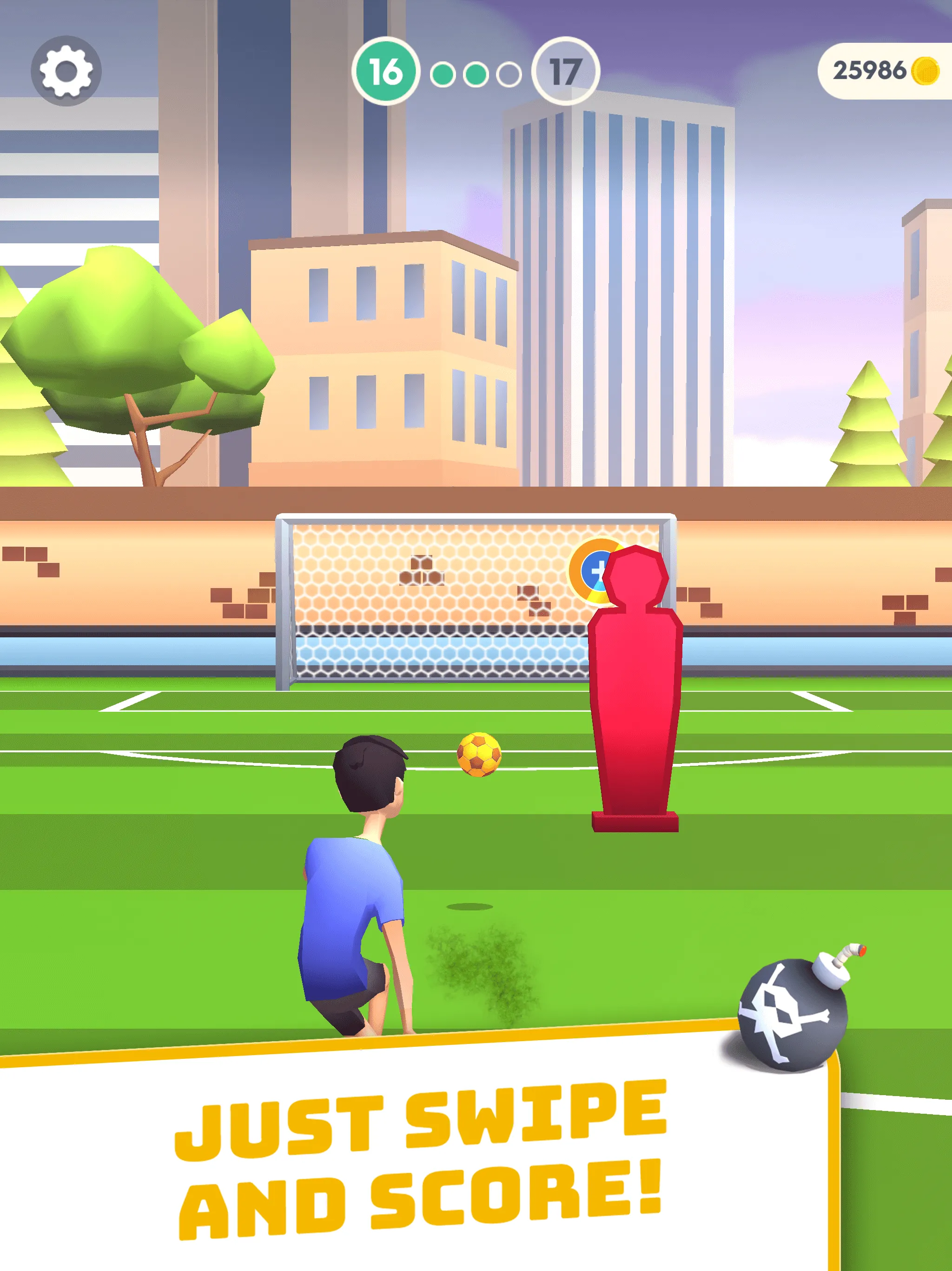 Flick Goal! | Indus Appstore | Screenshot