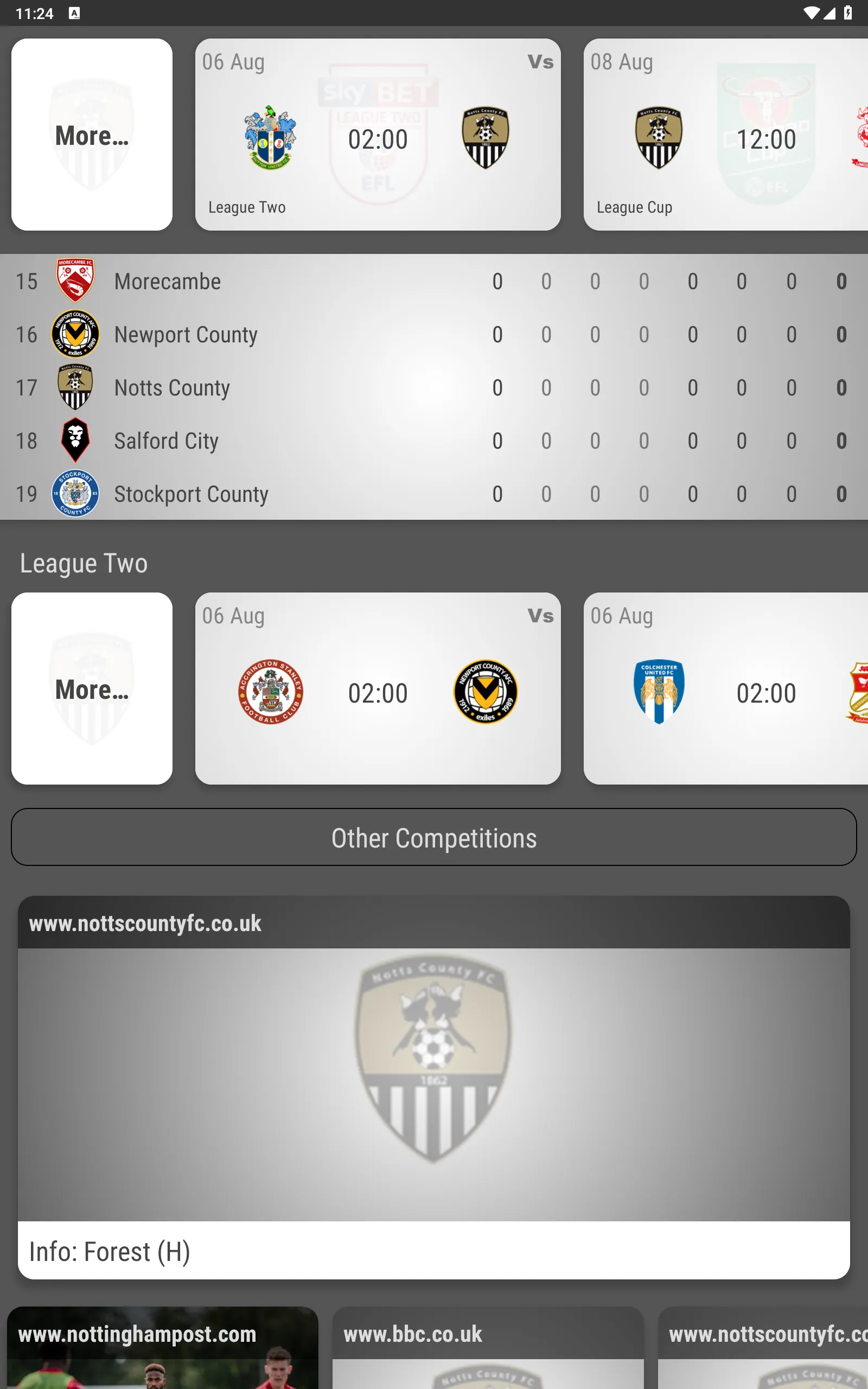 Notts County Fan App | Indus Appstore | Screenshot