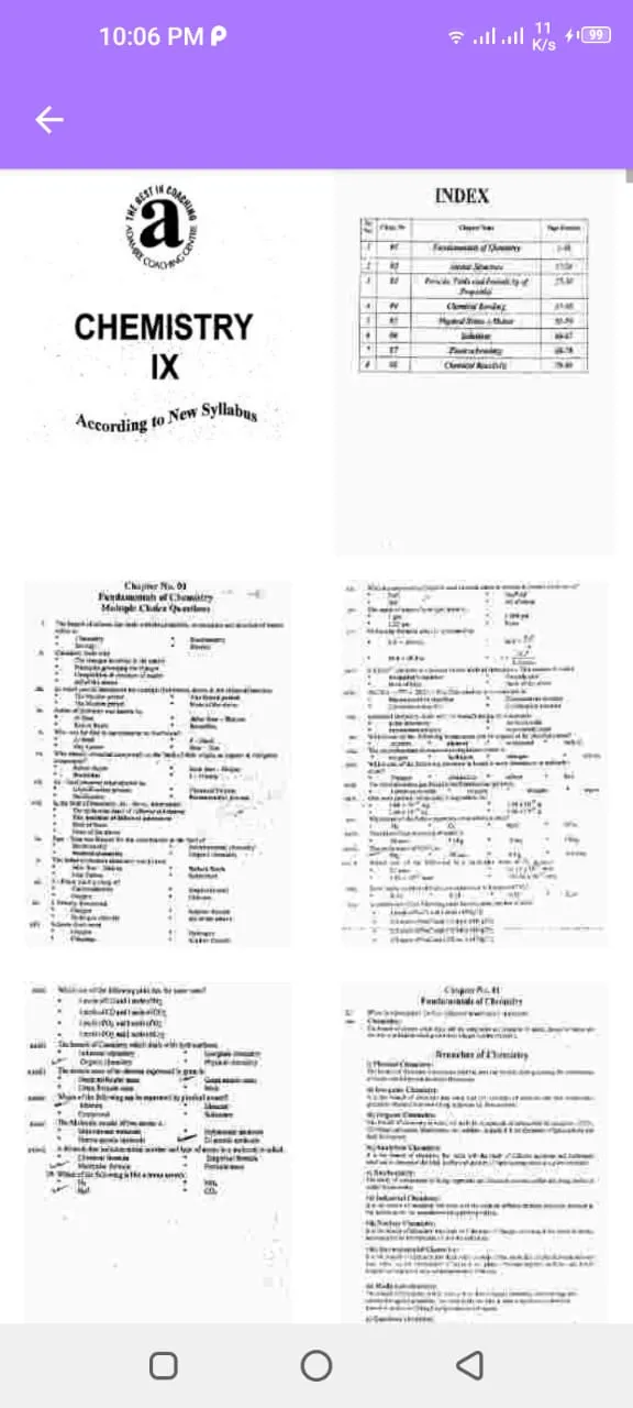 Adamjee Chemistry IX | Indus Appstore | Screenshot