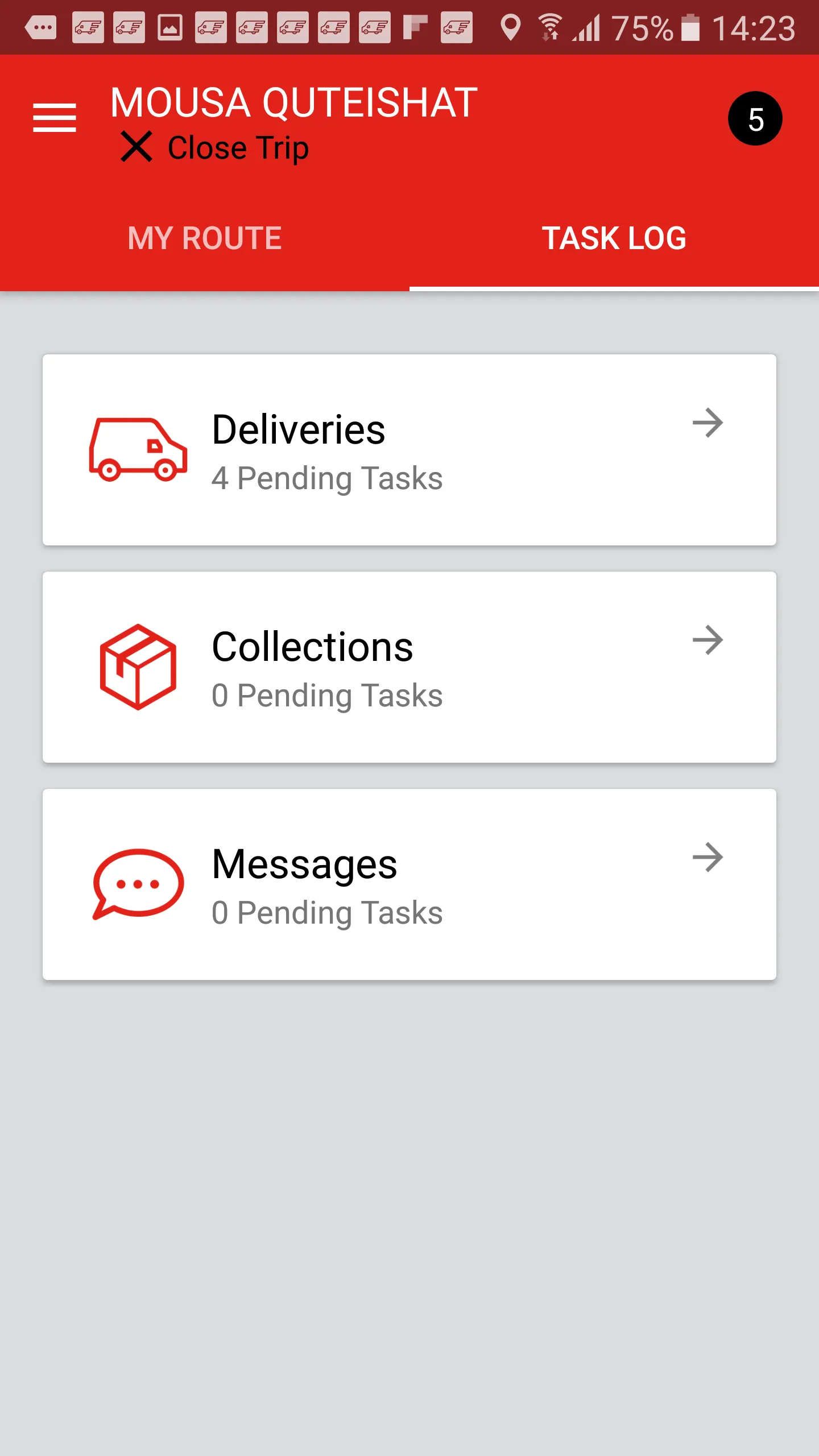 Aramex Courier | Indus Appstore | Screenshot