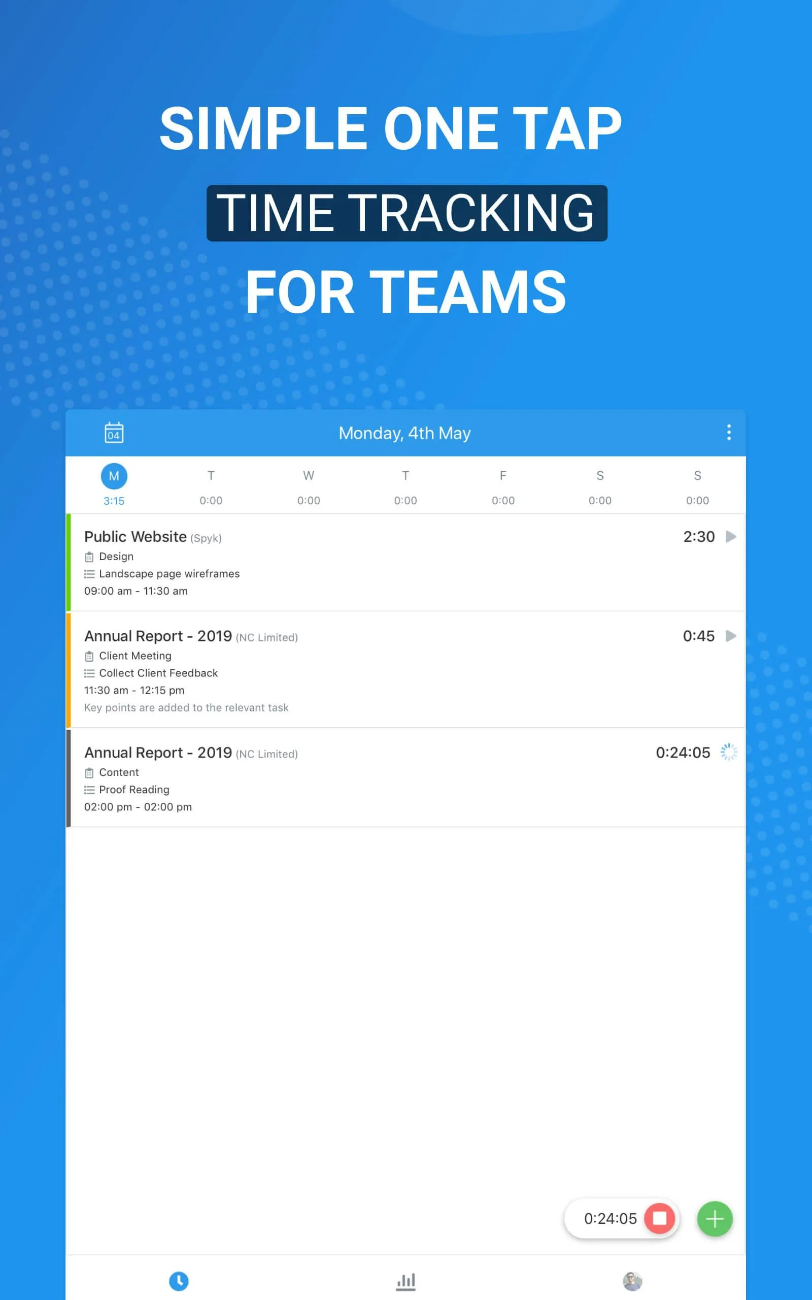 Avaza Timesheets | Indus Appstore | Screenshot