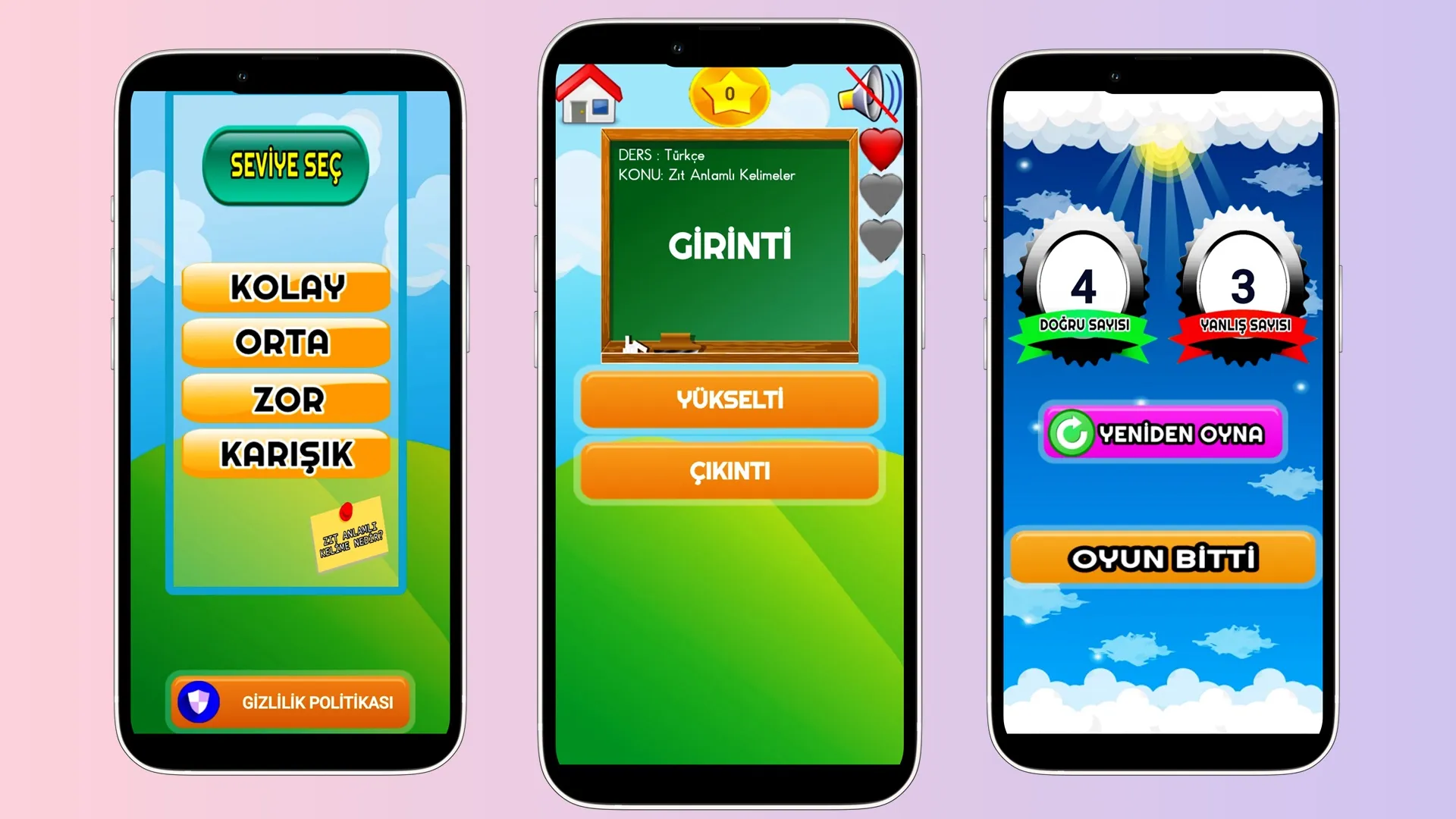 Antonyms Game | Indus Appstore | Screenshot