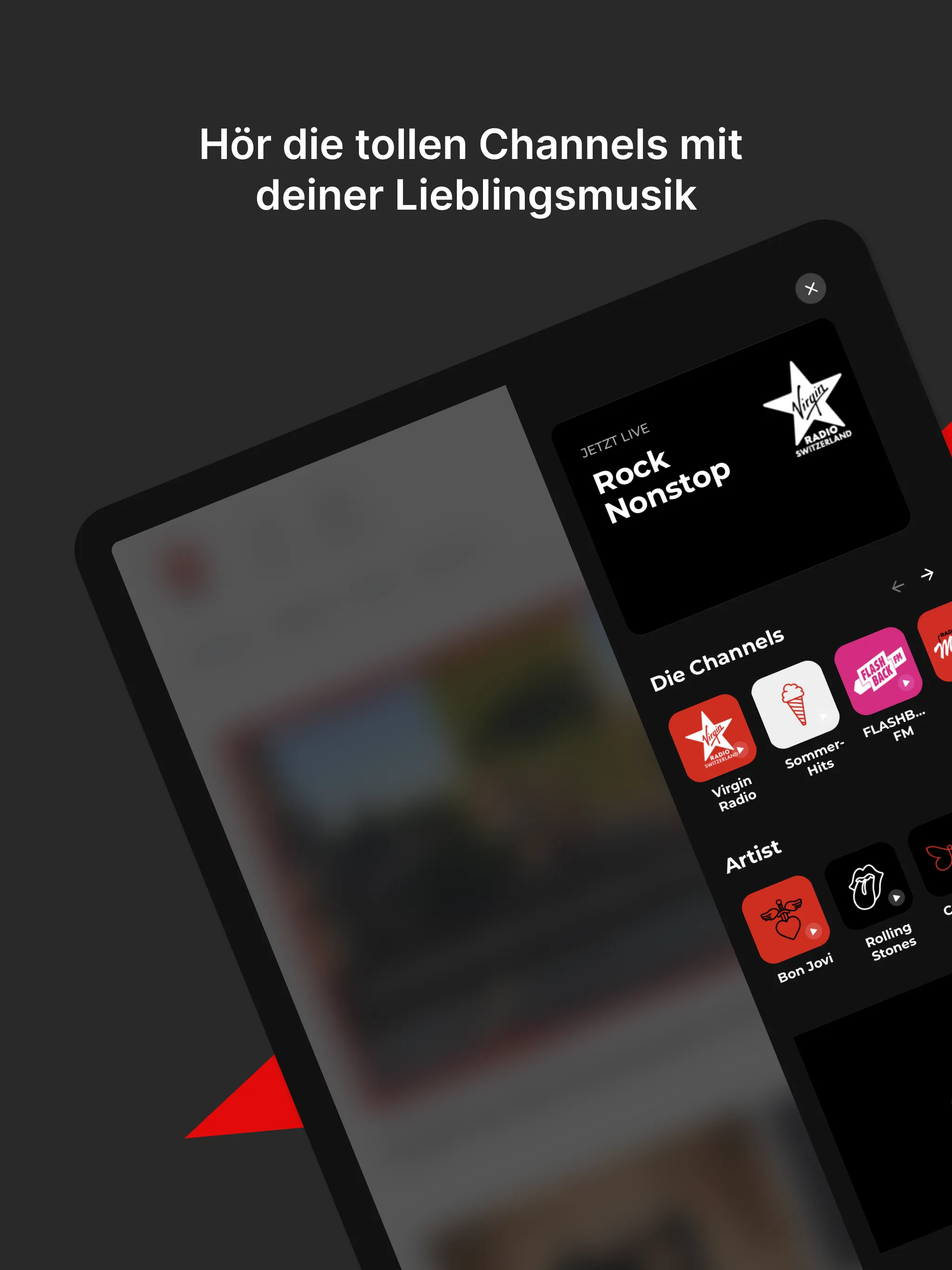 Virgin Radio Switzerland | Indus Appstore | Screenshot