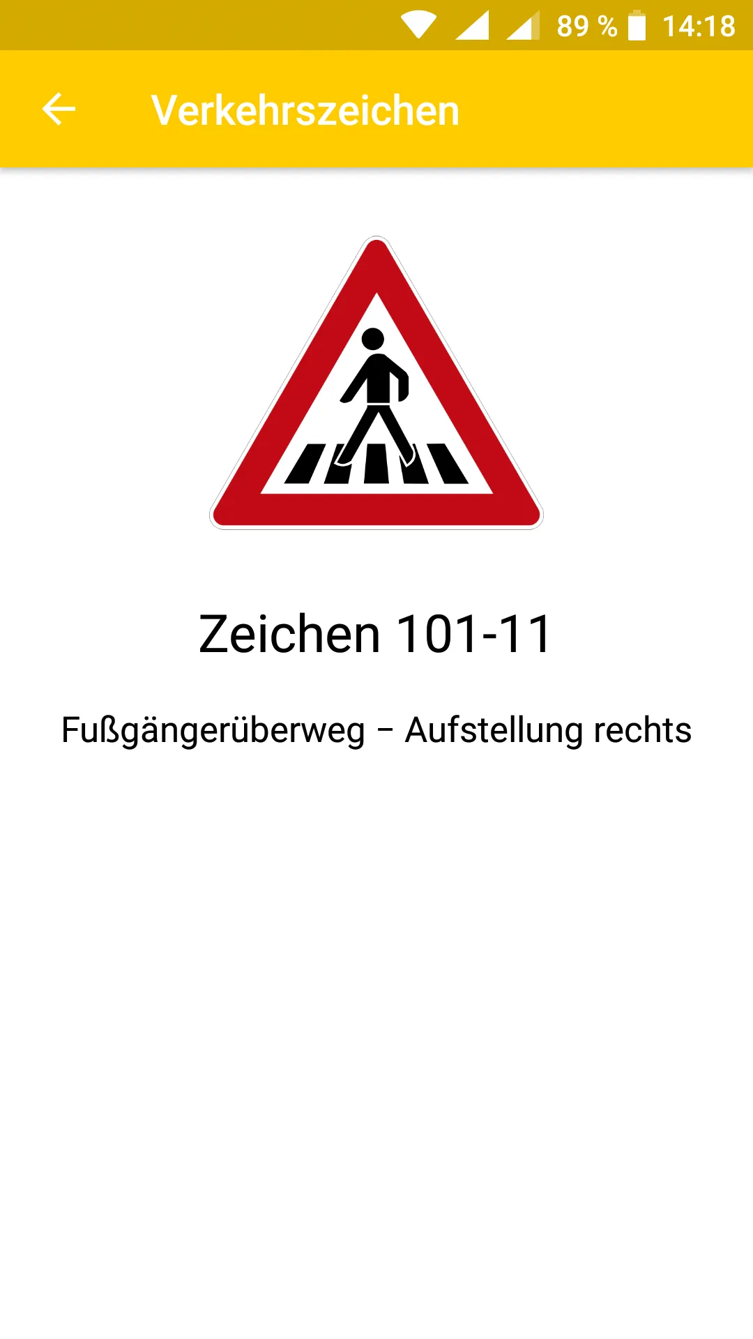 Verkehrszeichen in Deutschland | Indus Appstore | Screenshot