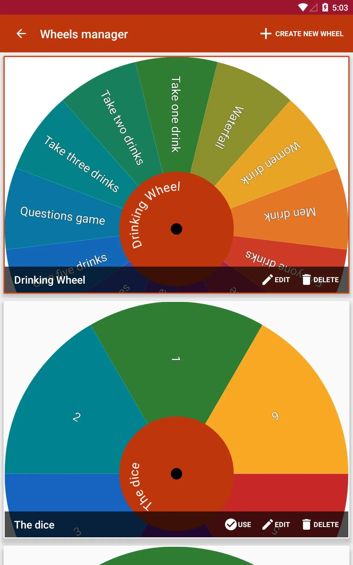 Amazing Wheels - Choice picker | Indus Appstore | Screenshot