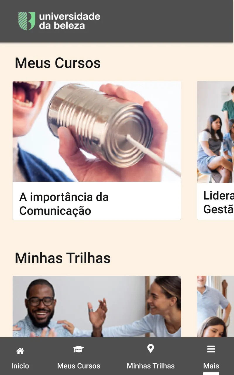 Universidade da Beleza | Indus Appstore | Screenshot