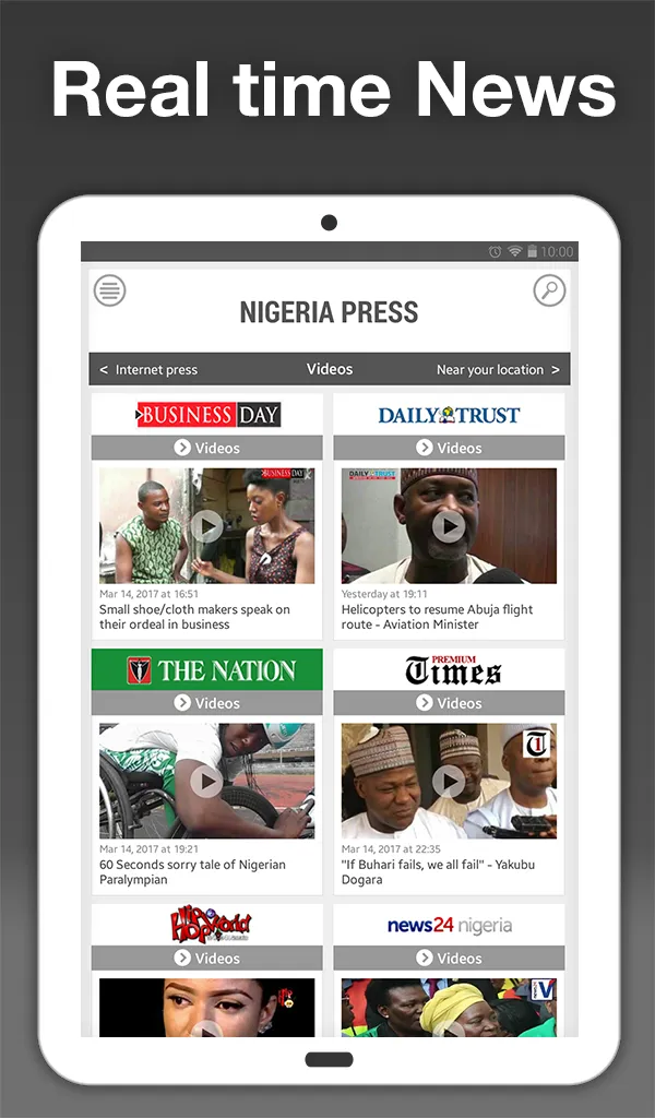 Nigeria Press | Indus Appstore | Screenshot