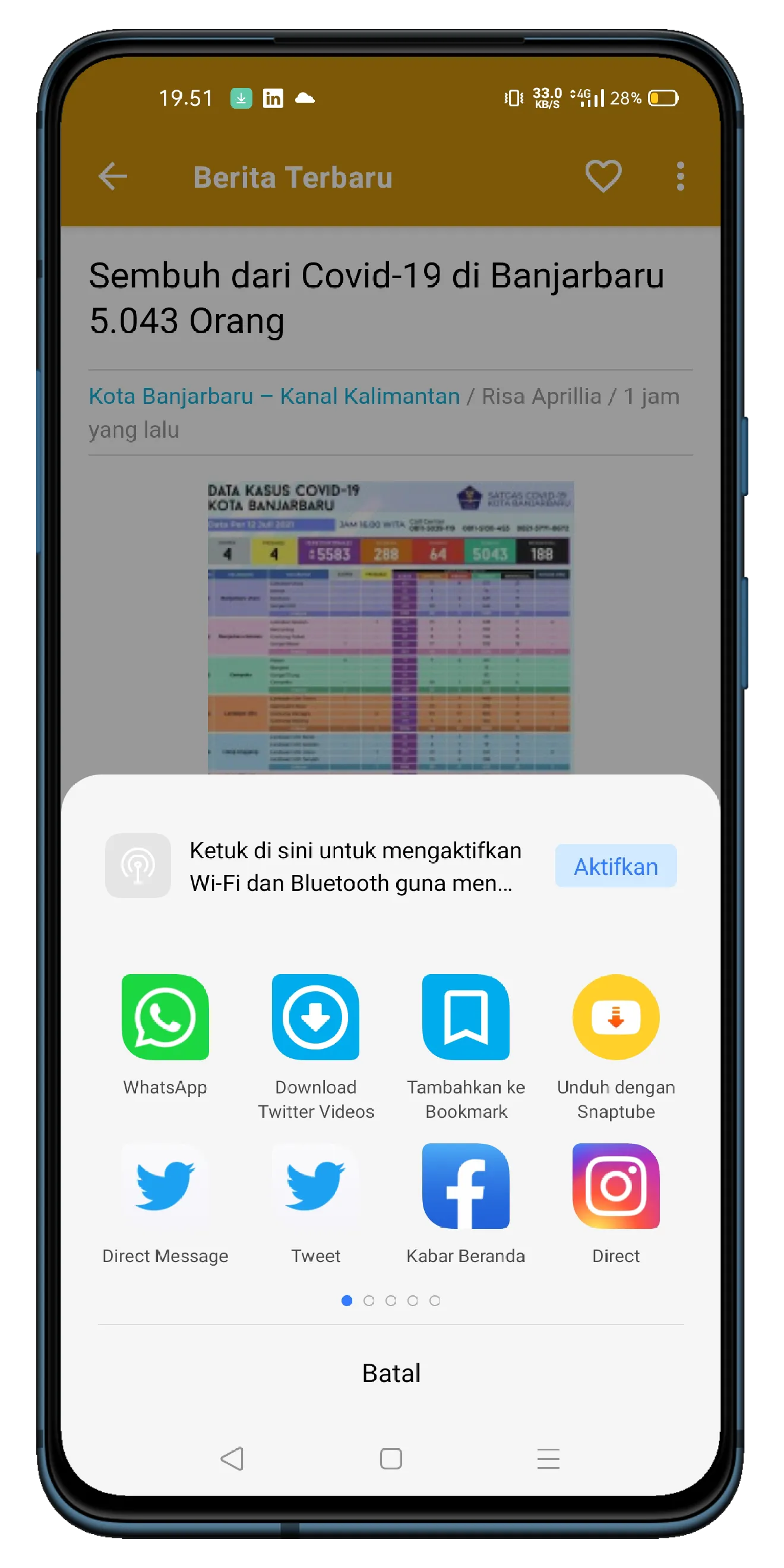 Koran Kalsel : Berita Kalimant | Indus Appstore | Screenshot