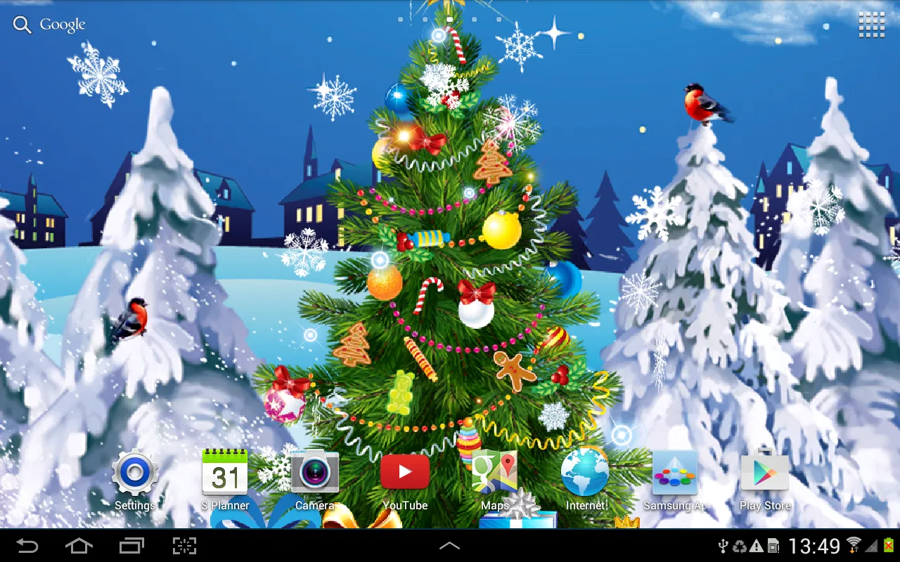 Christmas Live Wallpaper | Indus Appstore | Screenshot