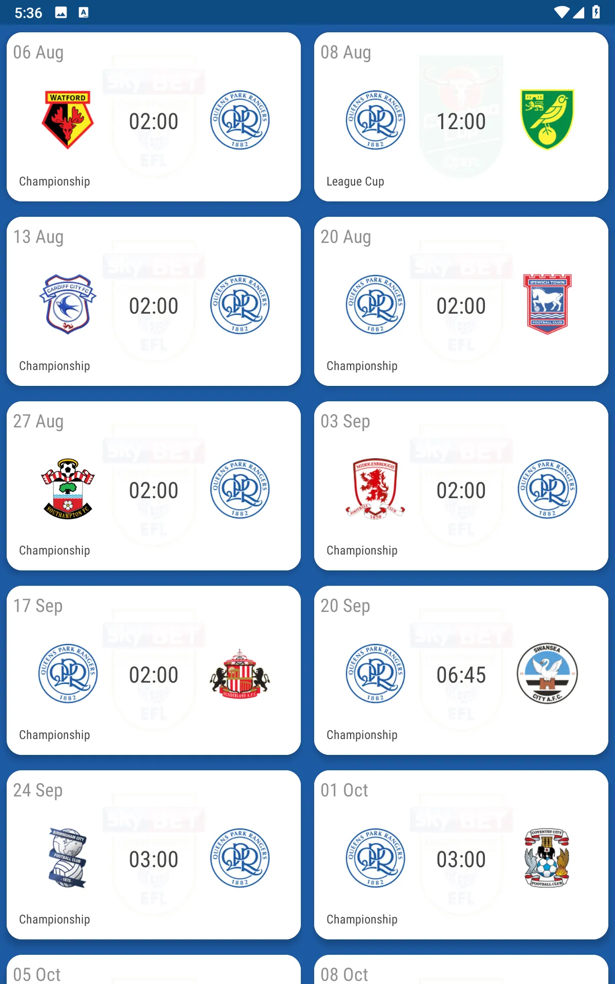 QPR FC Fan App | Indus Appstore | Screenshot