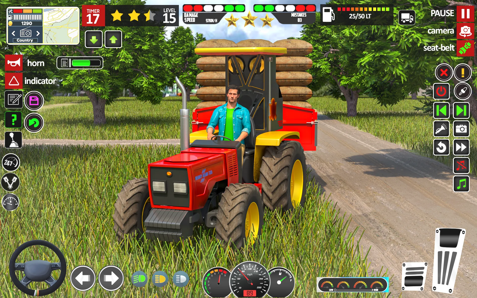 Farming Tractor Game Simulator | Indus Appstore | Screenshot