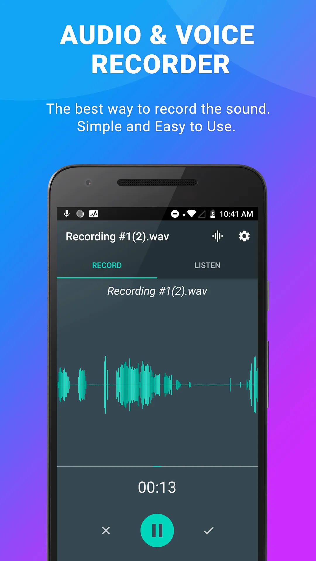 Voice Recorder: Audio Recorder | Indus Appstore | Screenshot