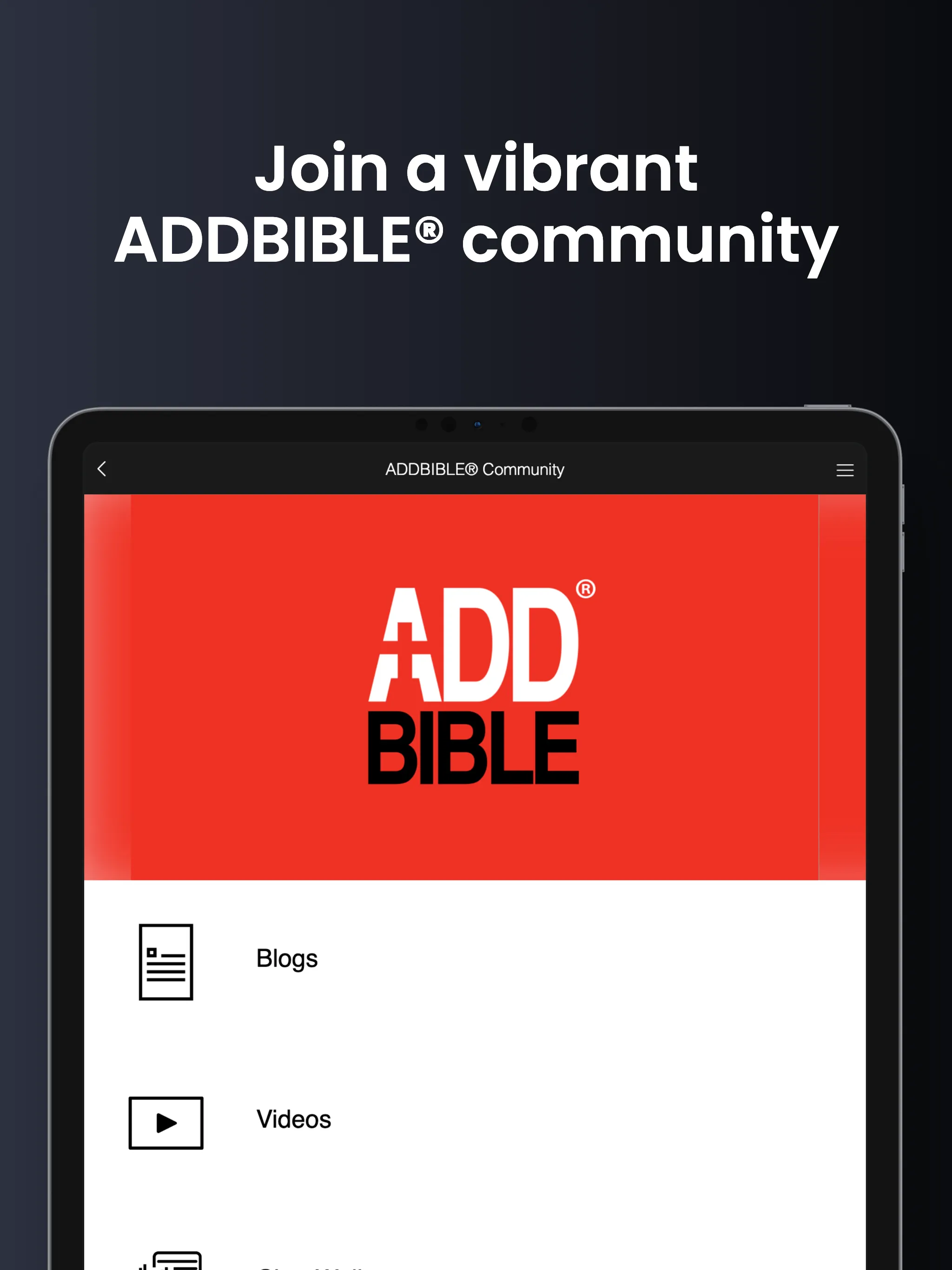 ADDBIBLE, Audio Daily Devotion | Indus Appstore | Screenshot