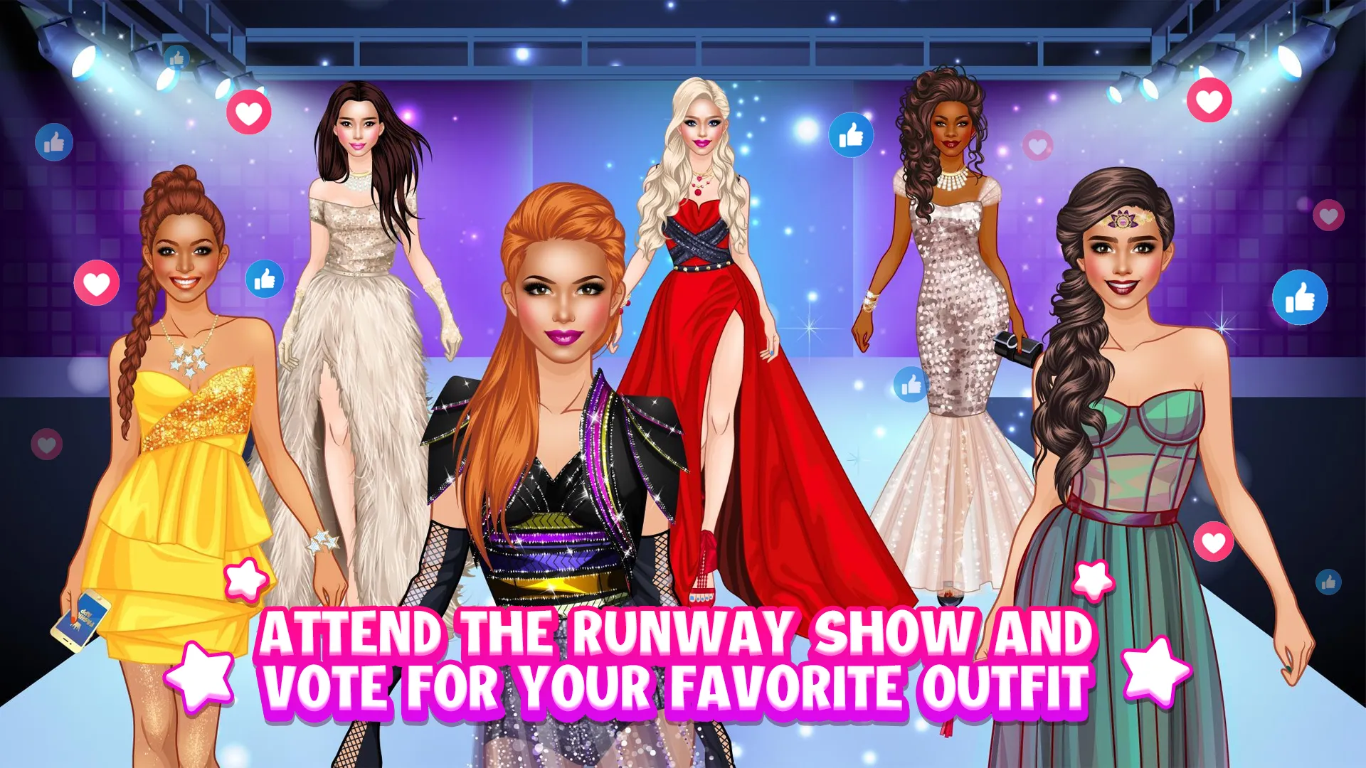 Fashion Makeover:Salon&DressUp | Indus Appstore | Screenshot