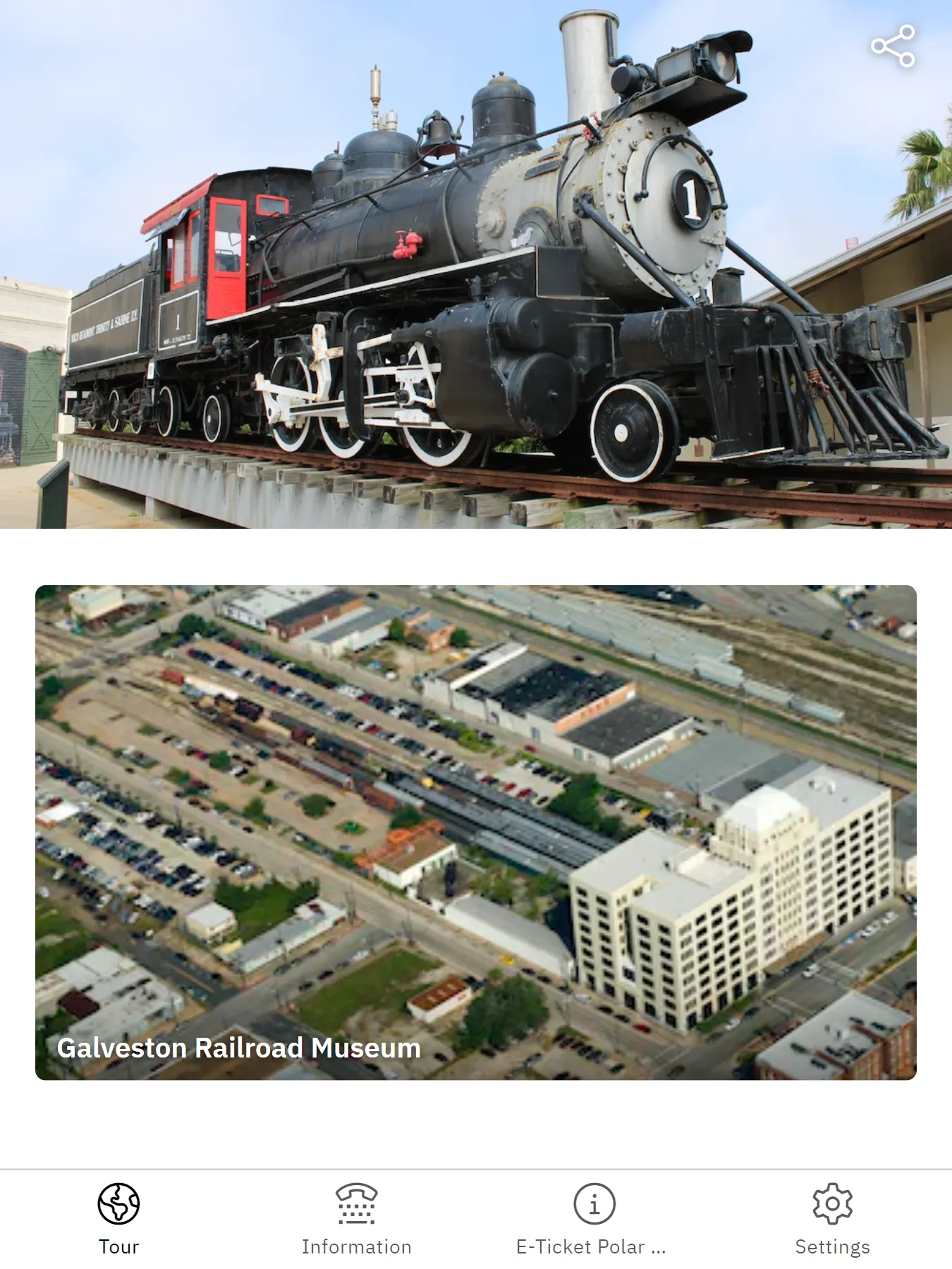 Galveston Railroad Museum | Indus Appstore | Screenshot