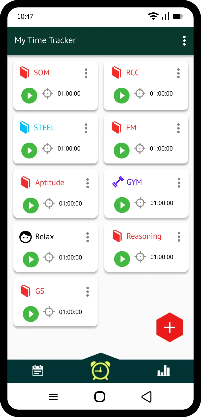 My Time Tracker - For Students | Indus Appstore | Screenshot