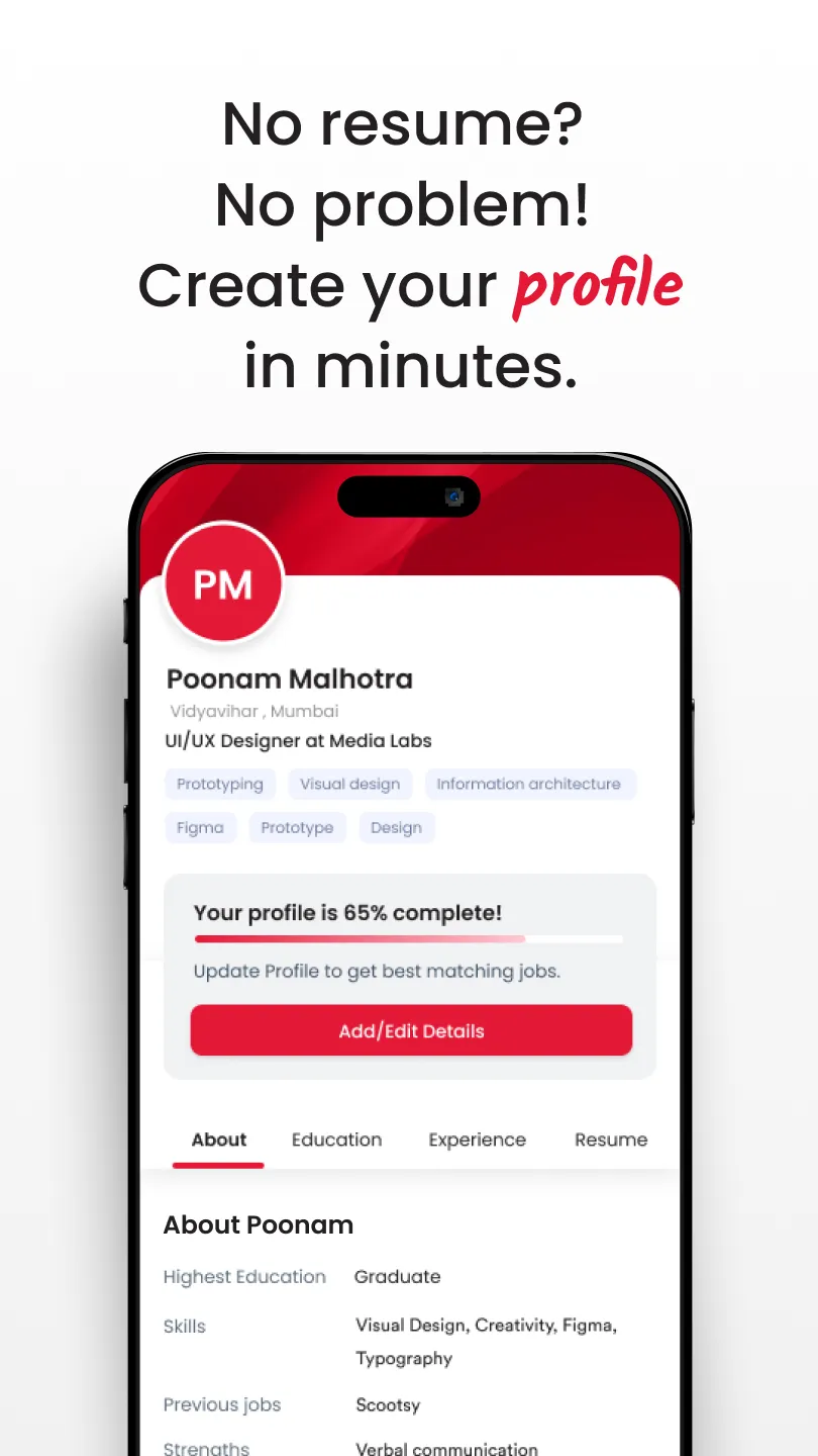 Kaabil: Women's Full Time Jobs | Indus Appstore | Screenshot
