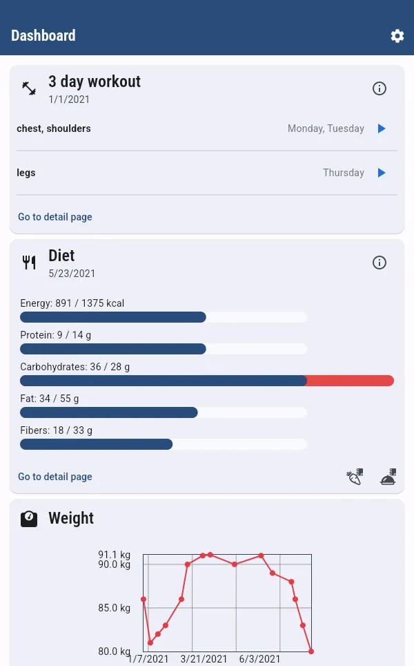 wger Workout Manager | Indus Appstore | Screenshot