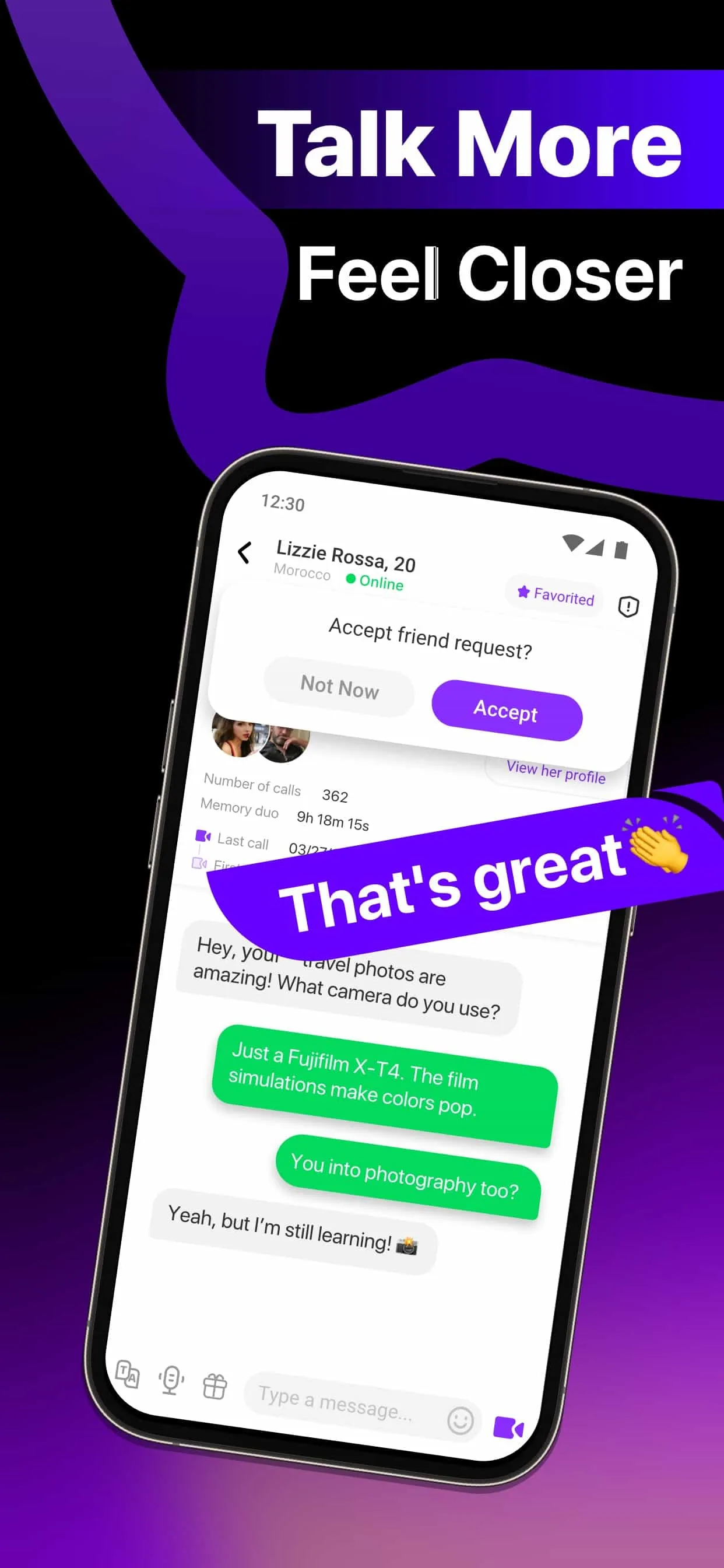 Bloop - 1v1 Video Chat | Indus Appstore | Screenshot