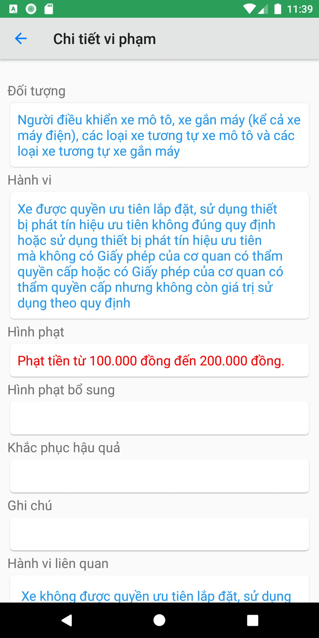 200 Câu Hỏi Ôn Thi GPLX A1 | Indus Appstore | Screenshot