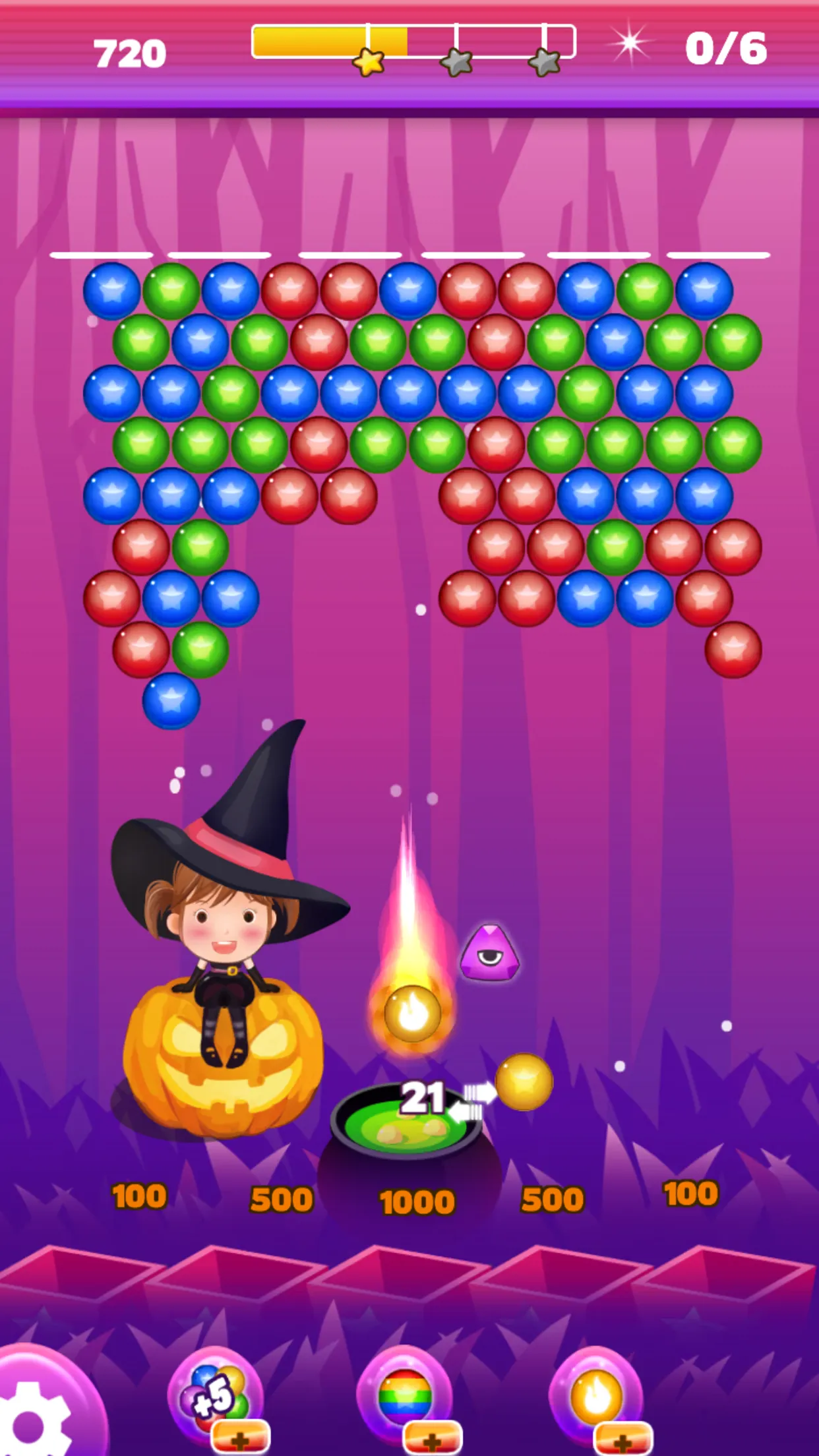 Bubble Shooter: Dark Halloween | Indus Appstore | Screenshot