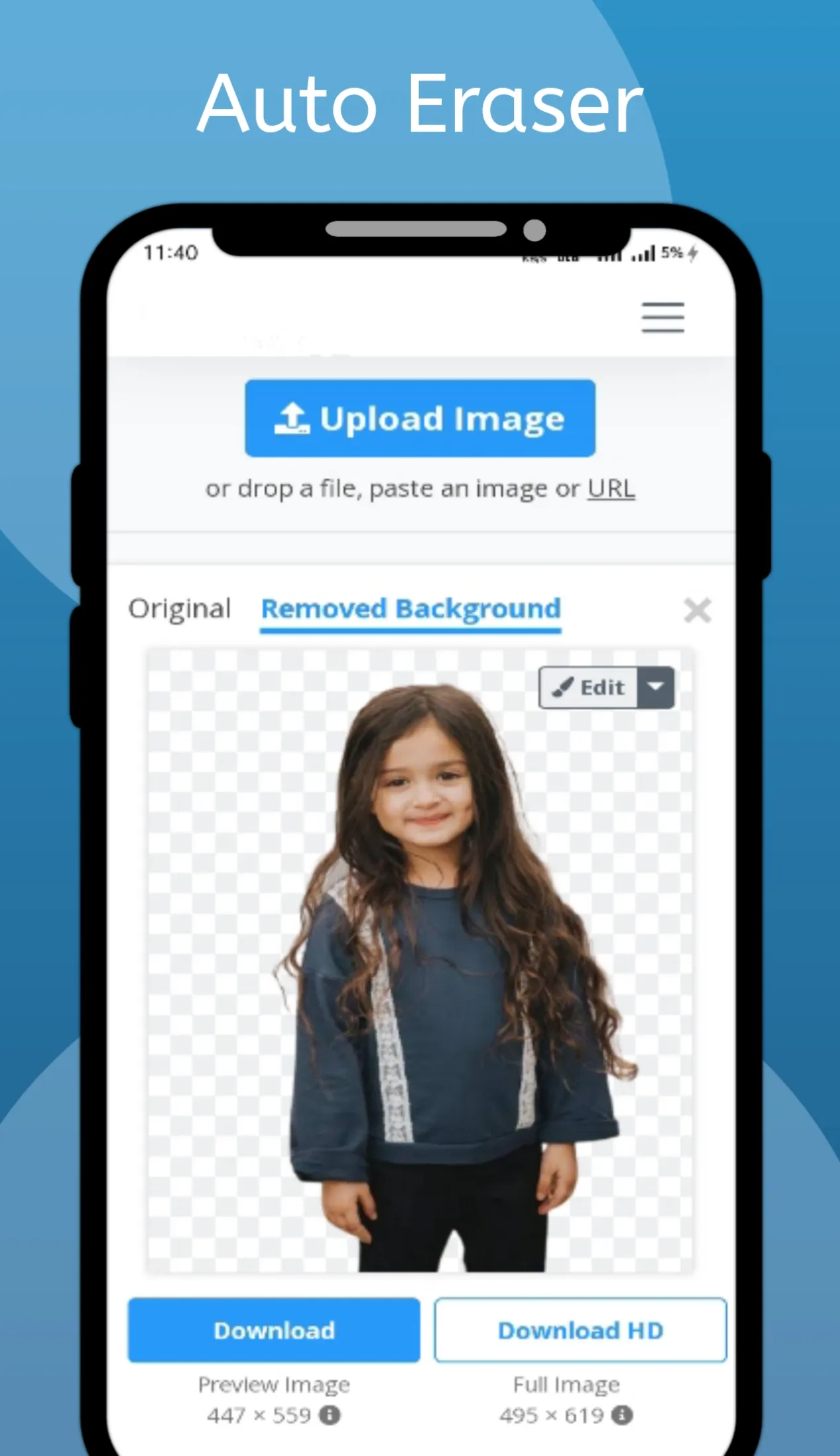 Background Eraser Automatic | Indus Appstore | Screenshot