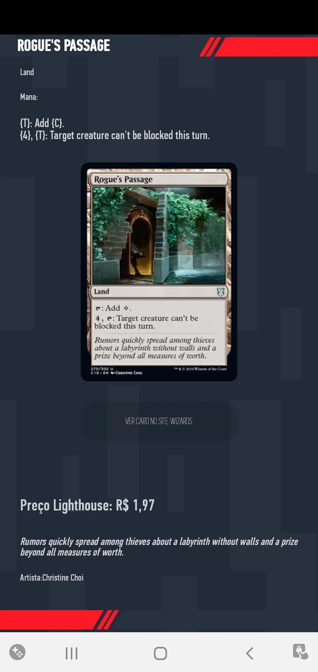 Lighthouse Magic the Gathering | Indus Appstore | Screenshot