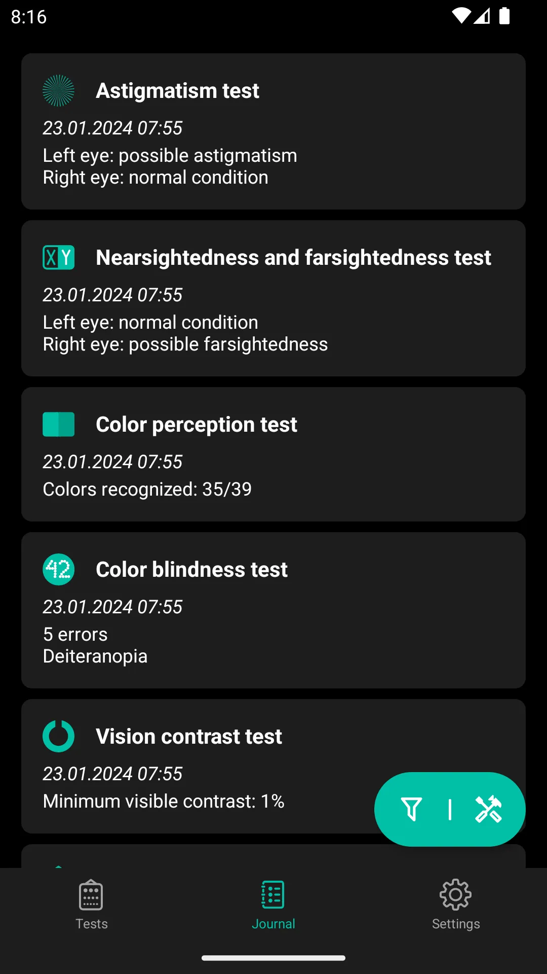 Eye Health Manager | Indus Appstore | Screenshot