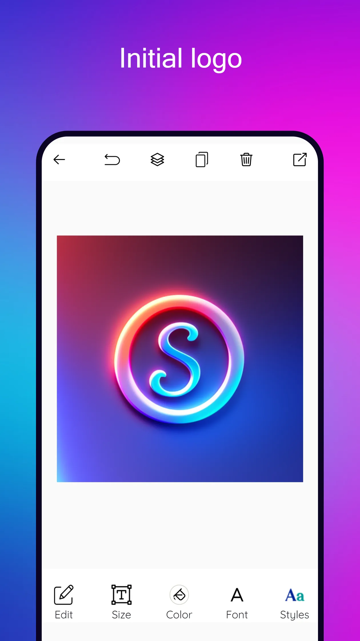 Logo maker AI Logo generator | Indus Appstore | Screenshot