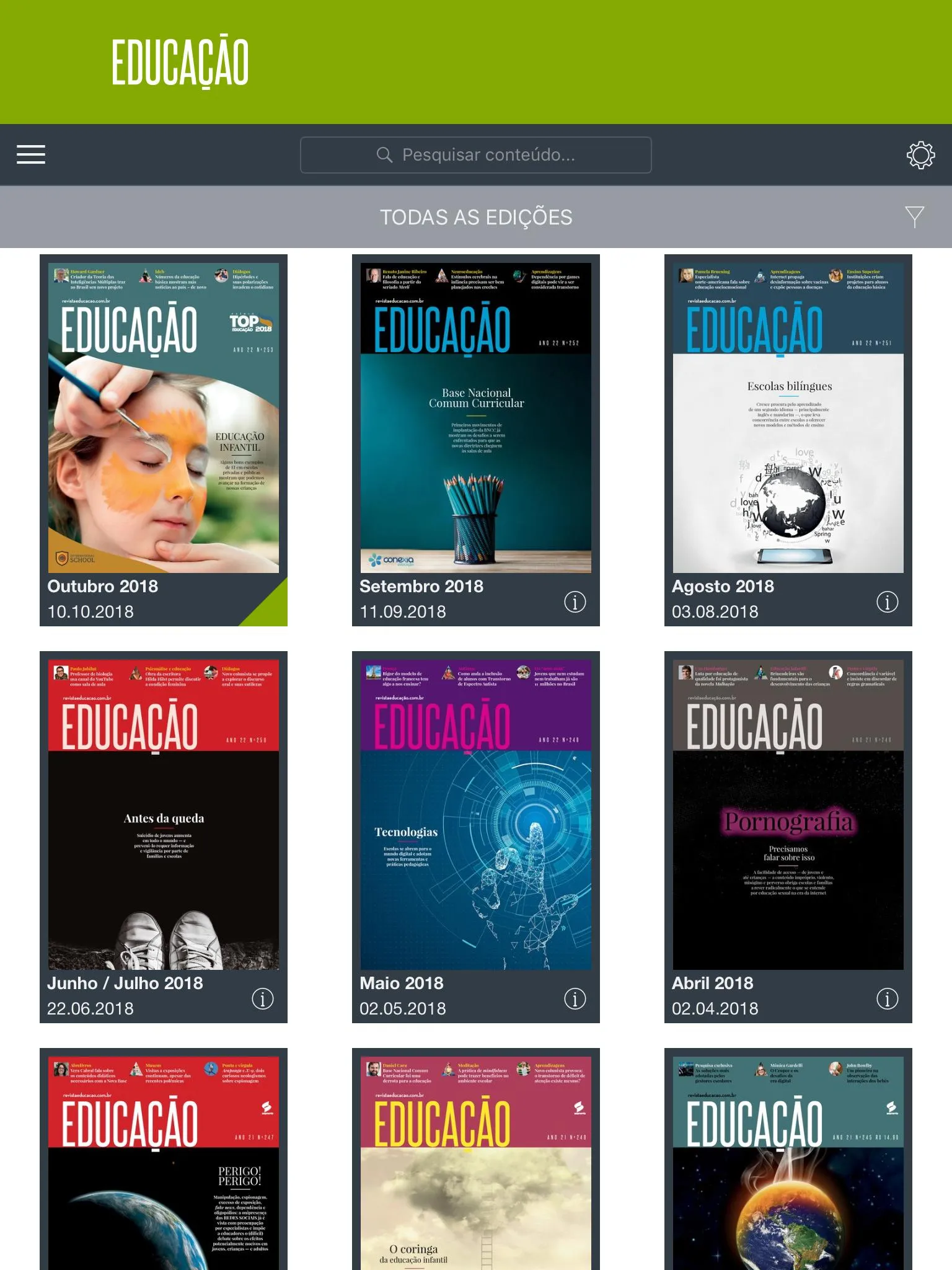 Revista Educação | Indus Appstore | Screenshot