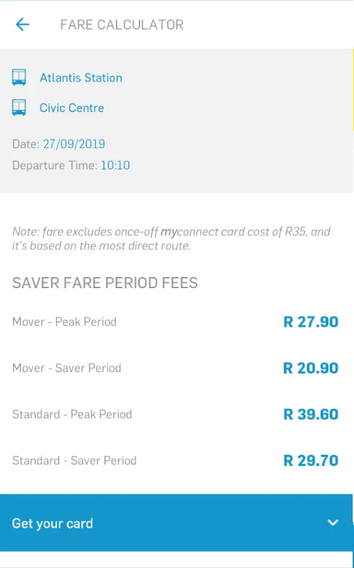 MyCiTi Cape Town Official App | Indus Appstore | Screenshot