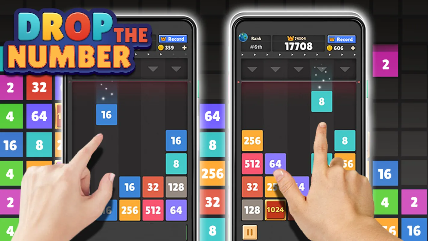 Drop The Number® : Merge Game | Indus Appstore | Screenshot