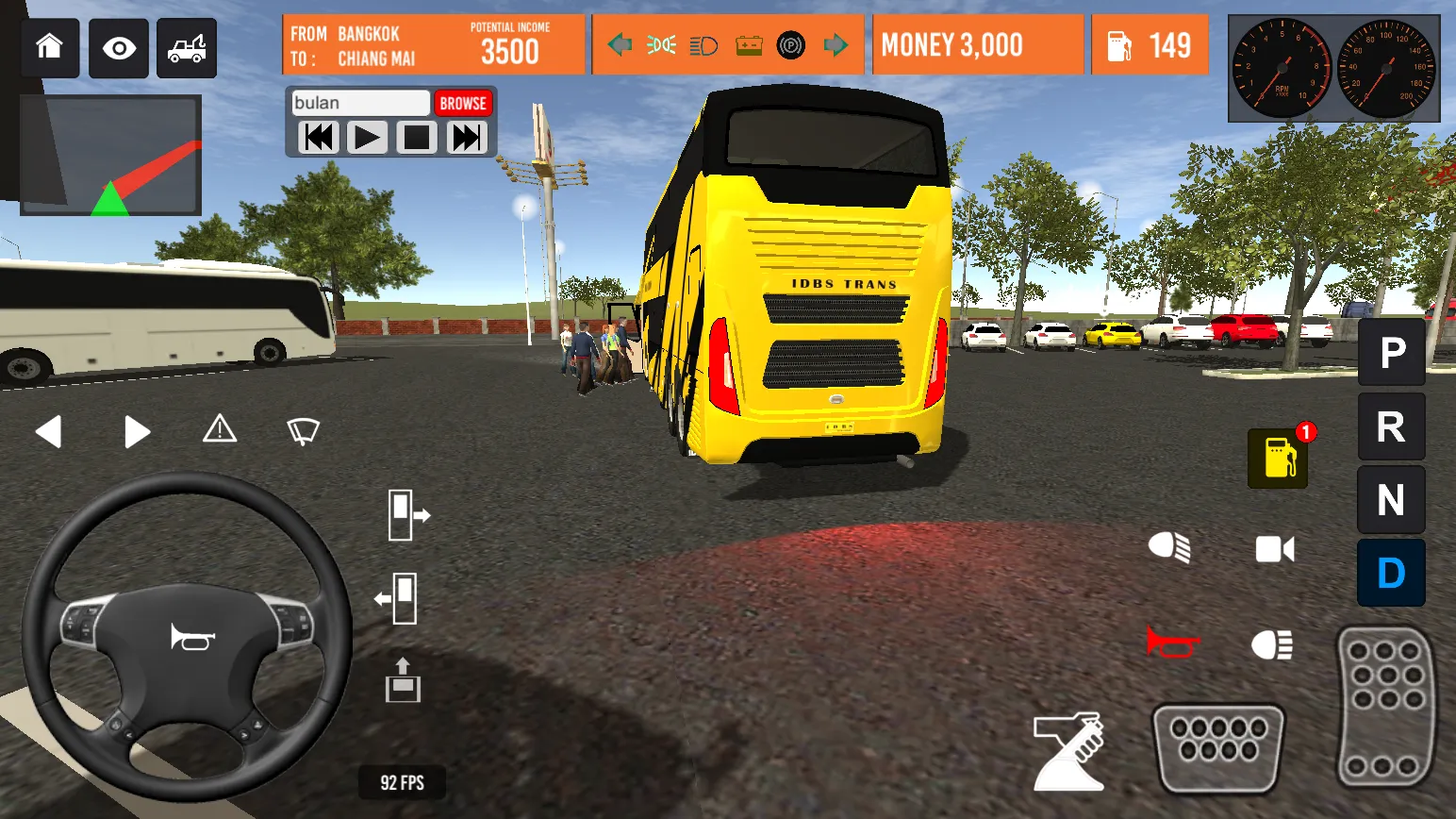 Thailand Bus Simulator | Indus Appstore | Screenshot