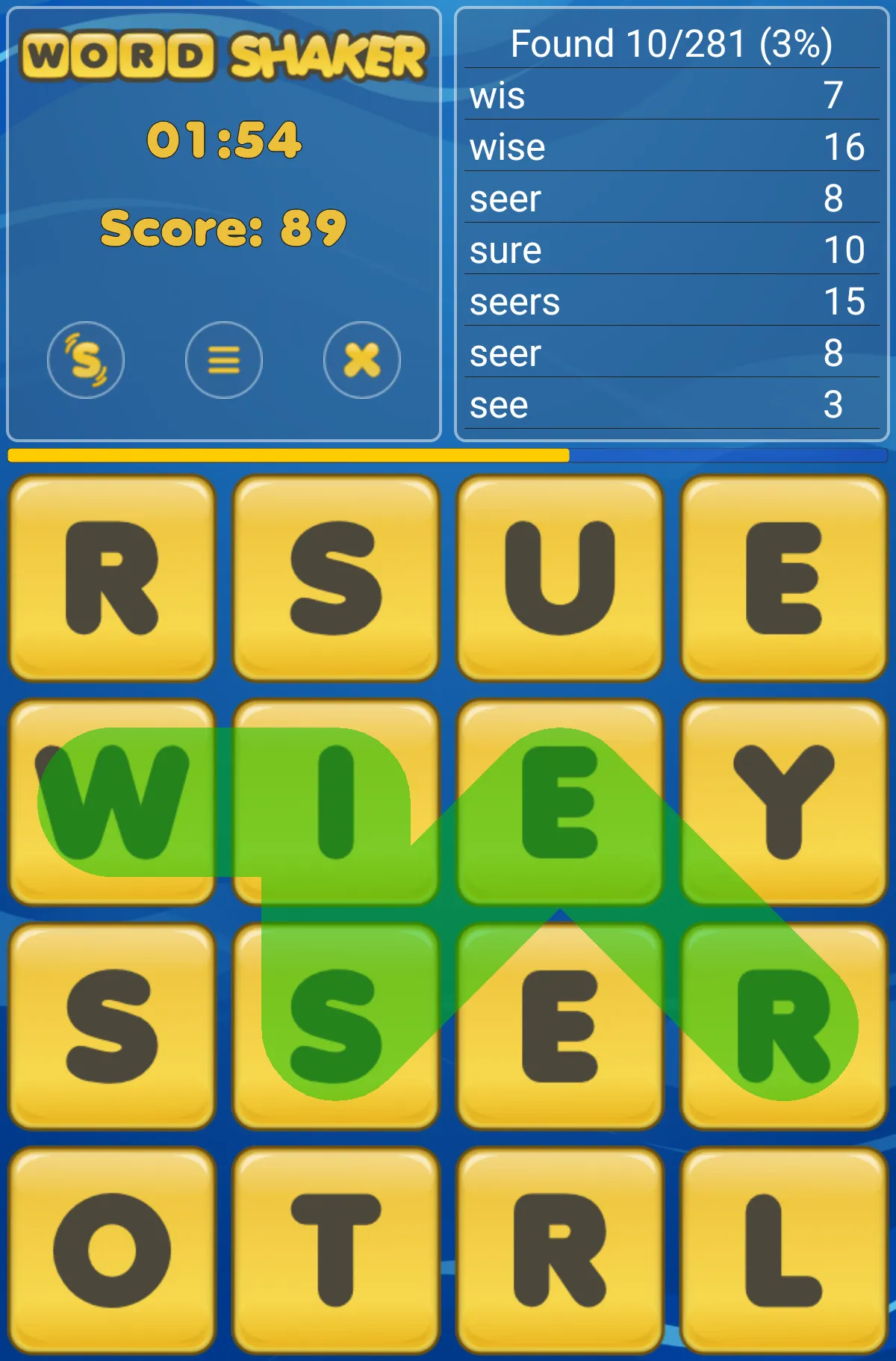 Word Shaker | Indus Appstore | Screenshot