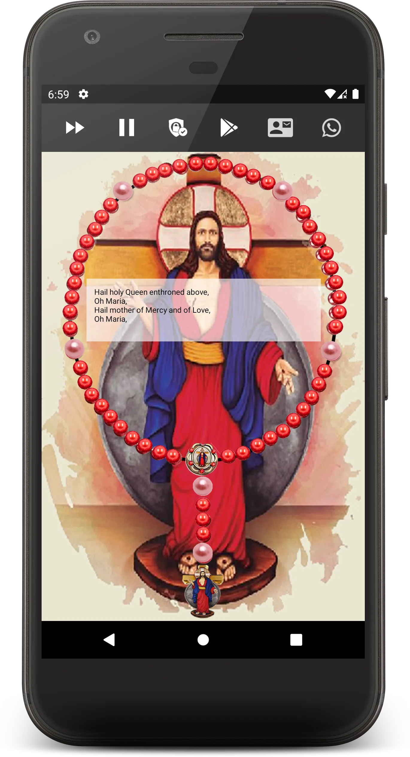 Holy Rosary of the  Wounds | Indus Appstore | Screenshot