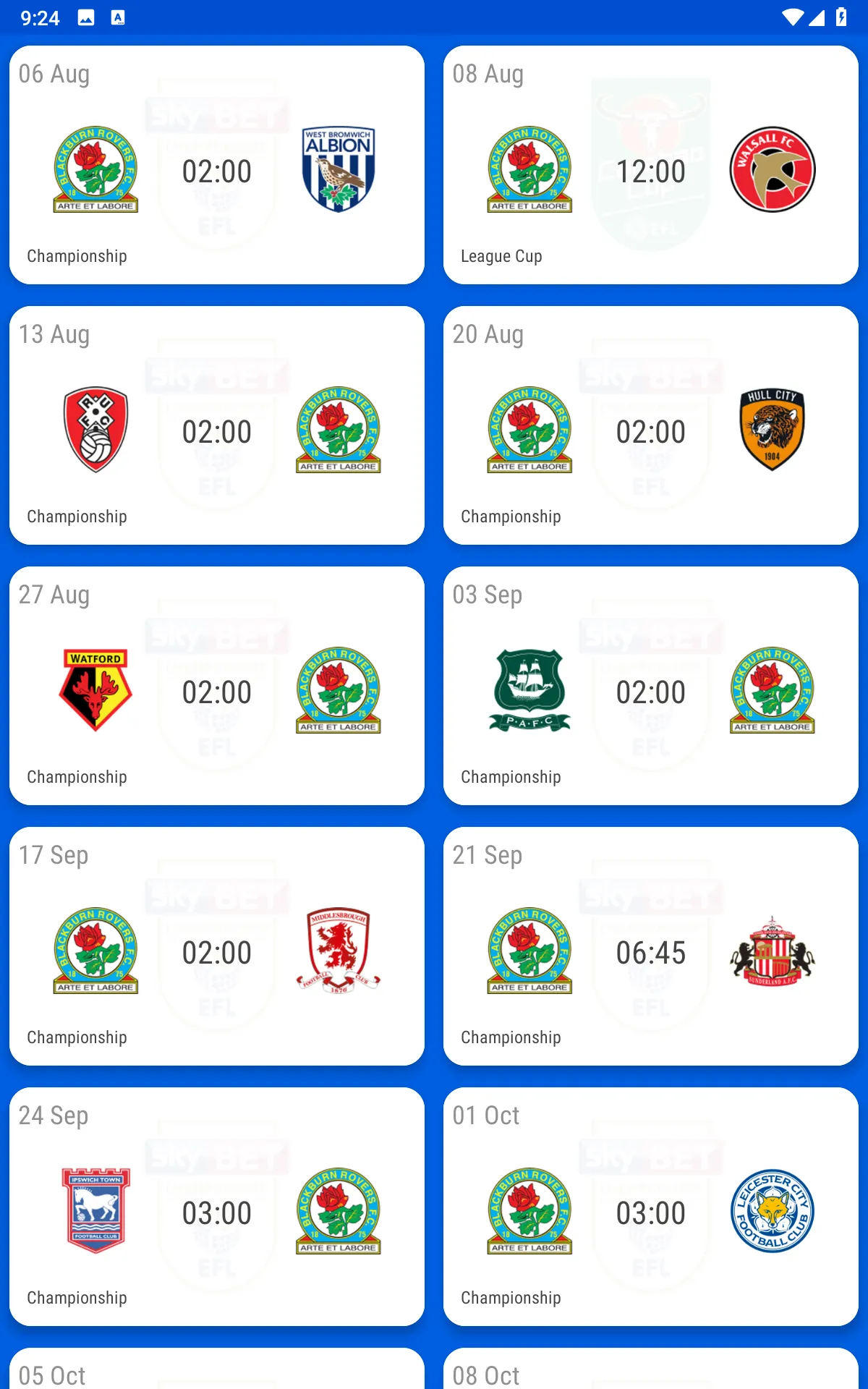 Blackburn Rovers Fan App | Indus Appstore | Screenshot