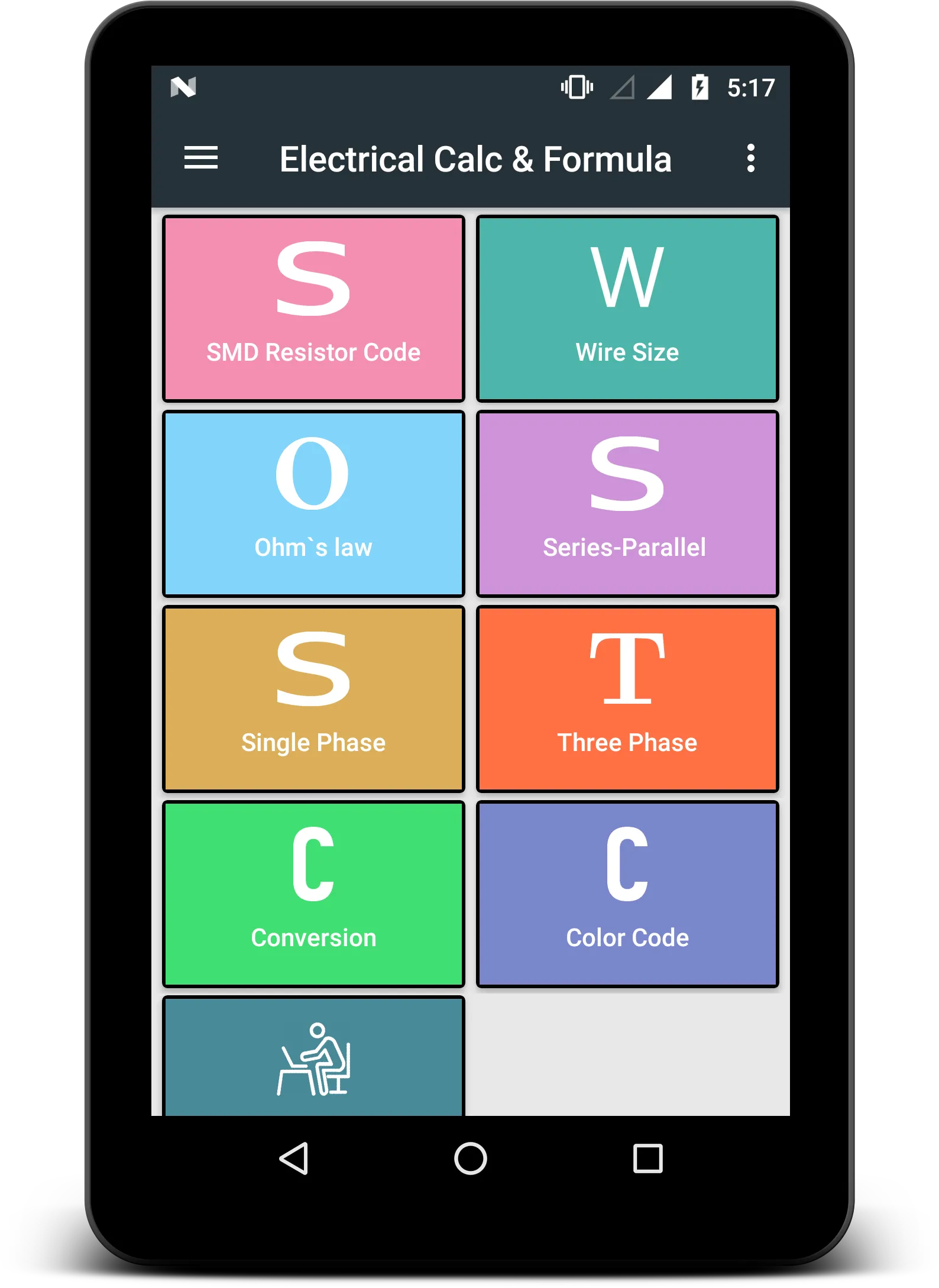 Electrical Calculator and Form | Indus Appstore | Screenshot