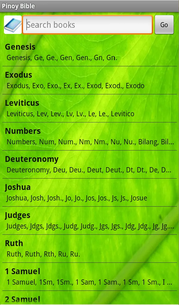 Pinoy Bible | Indus Appstore | Screenshot