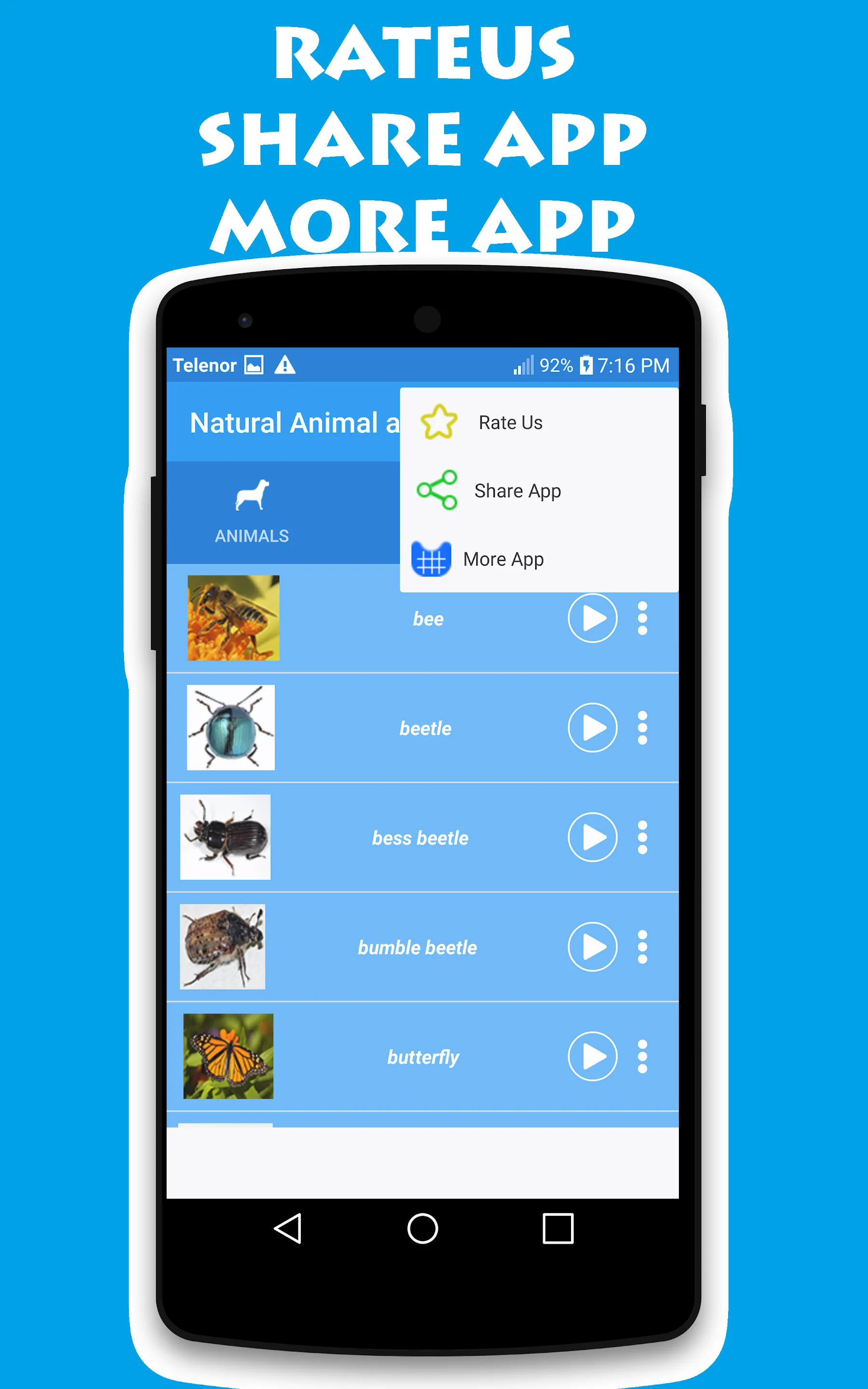 Animal & Insect Sounds | Indus Appstore | Screenshot